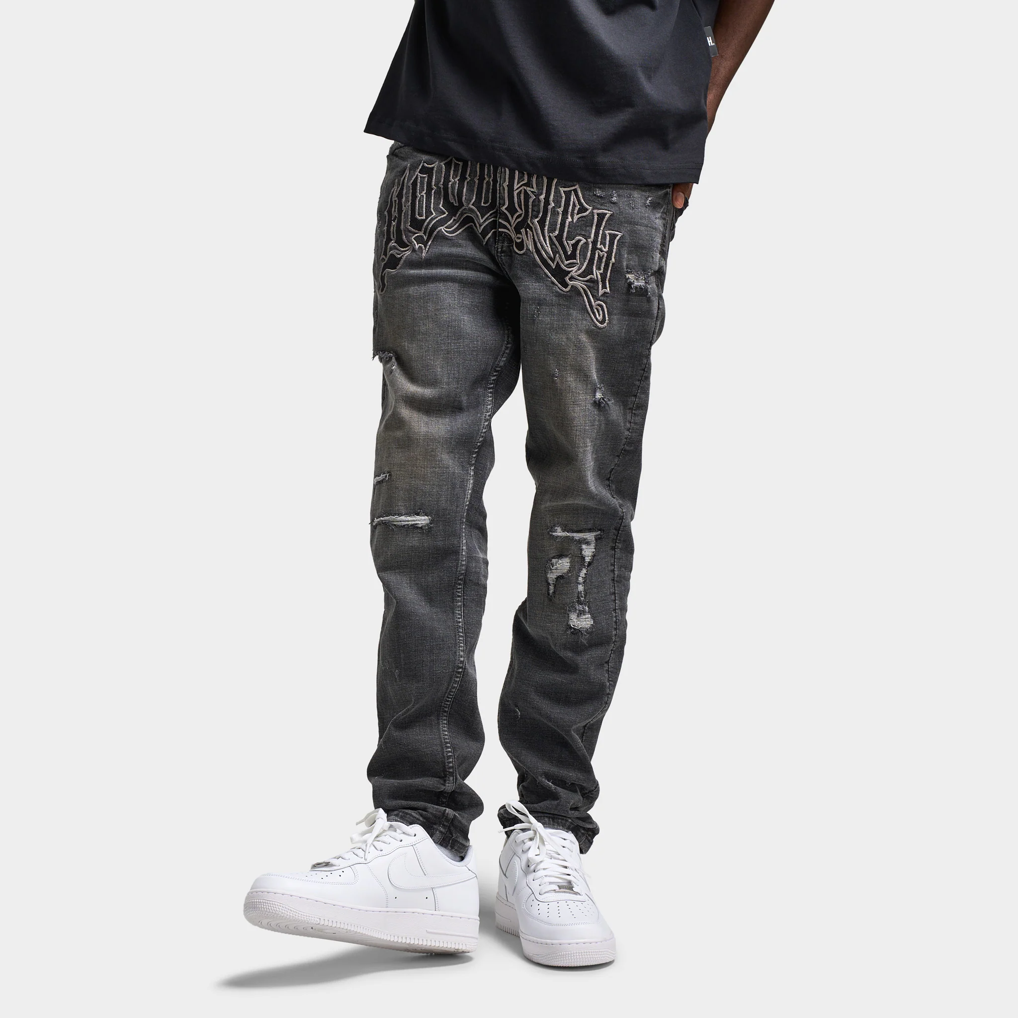 Hoodrich Ritual Denim Pants / Black