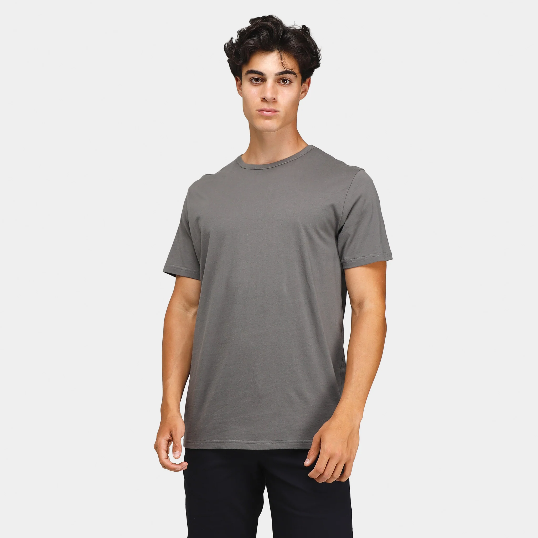 Kuwalla Organic Standard T-shirt / Stone Grey