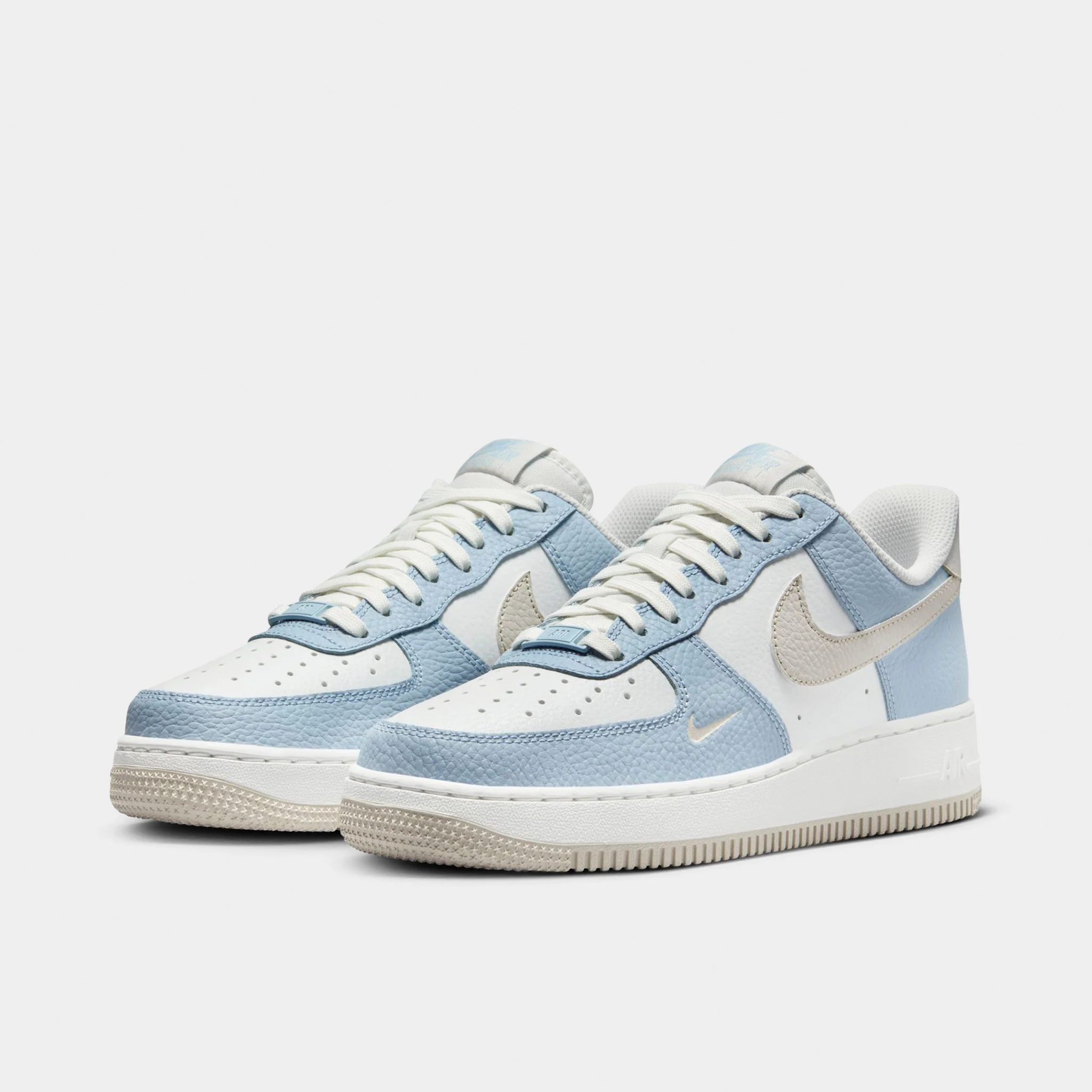 Nike Women's Air Force 1 '07 Light Armory Blue - Light Bone