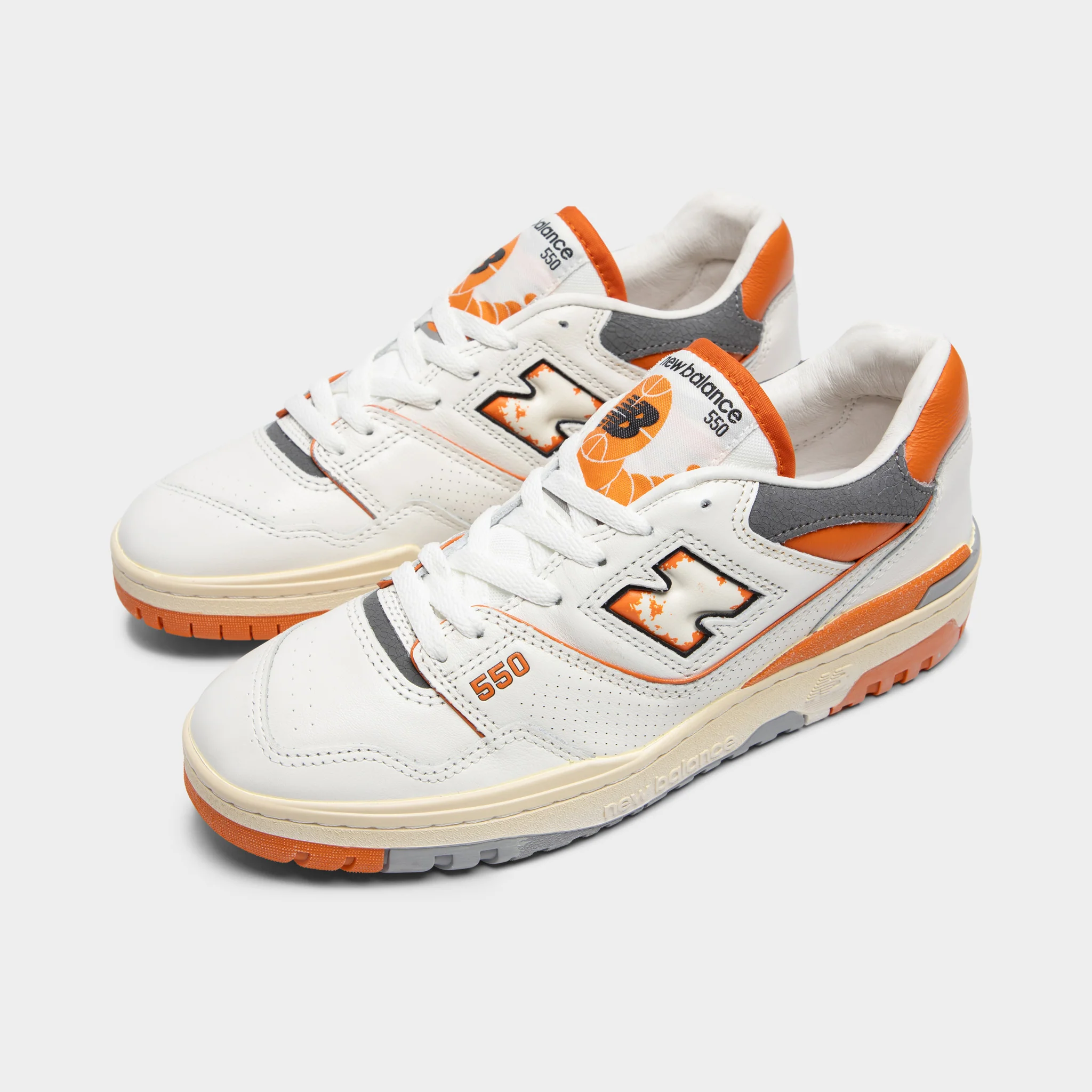 New Balance 550 White / Red - Grey