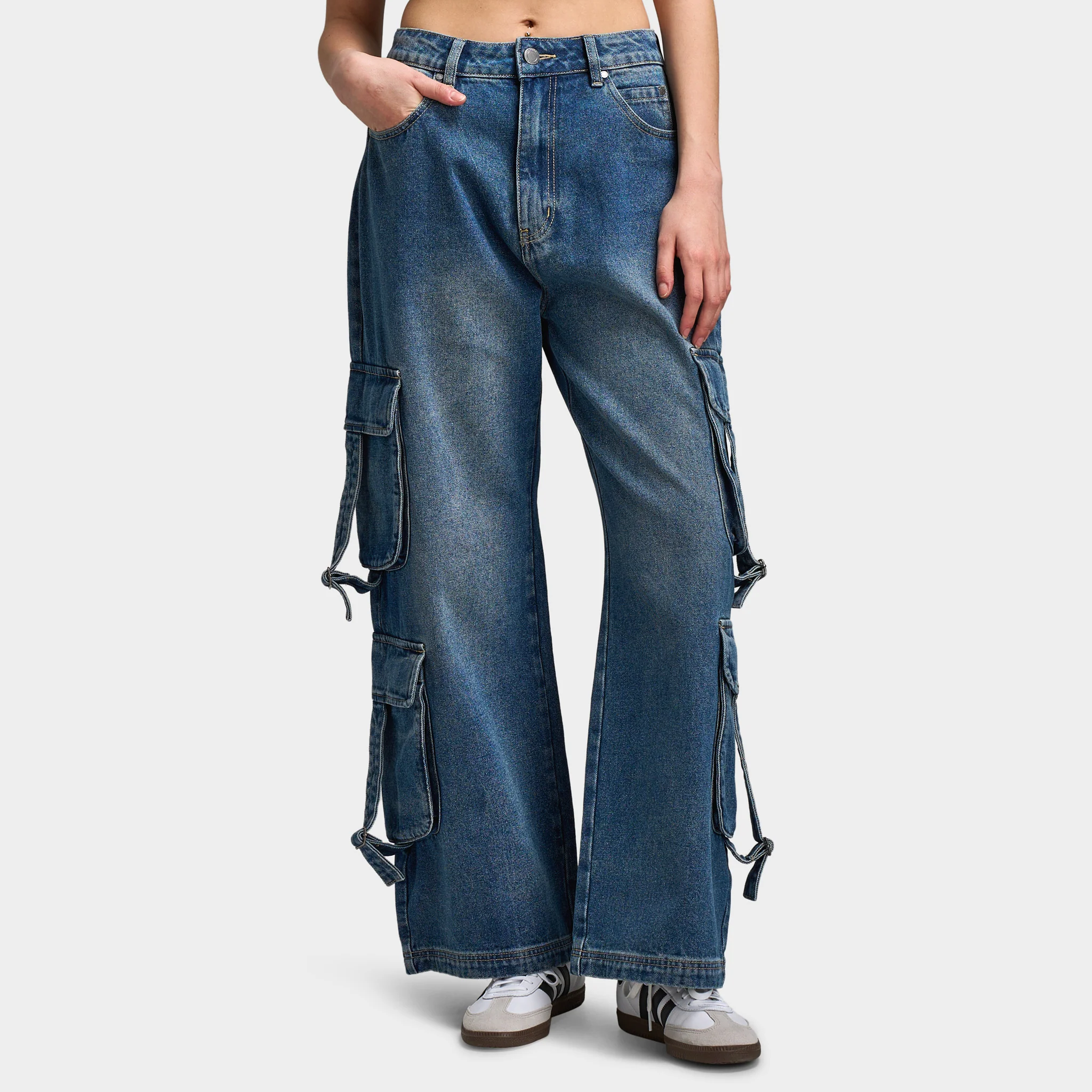 Supply & Demand Women's Born Jeans / Mid Wash Denim