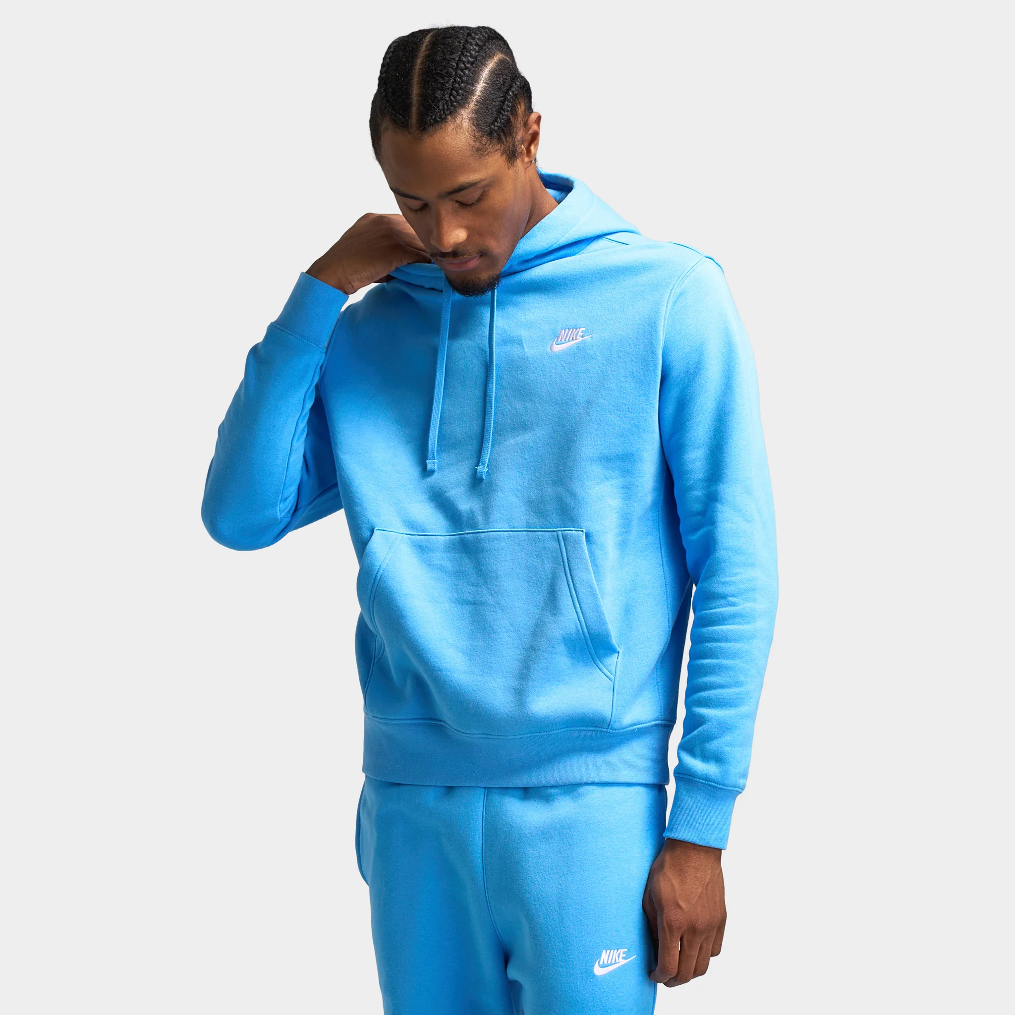 Nike Sportswear Club Hoodie University Blue / University Blue - White