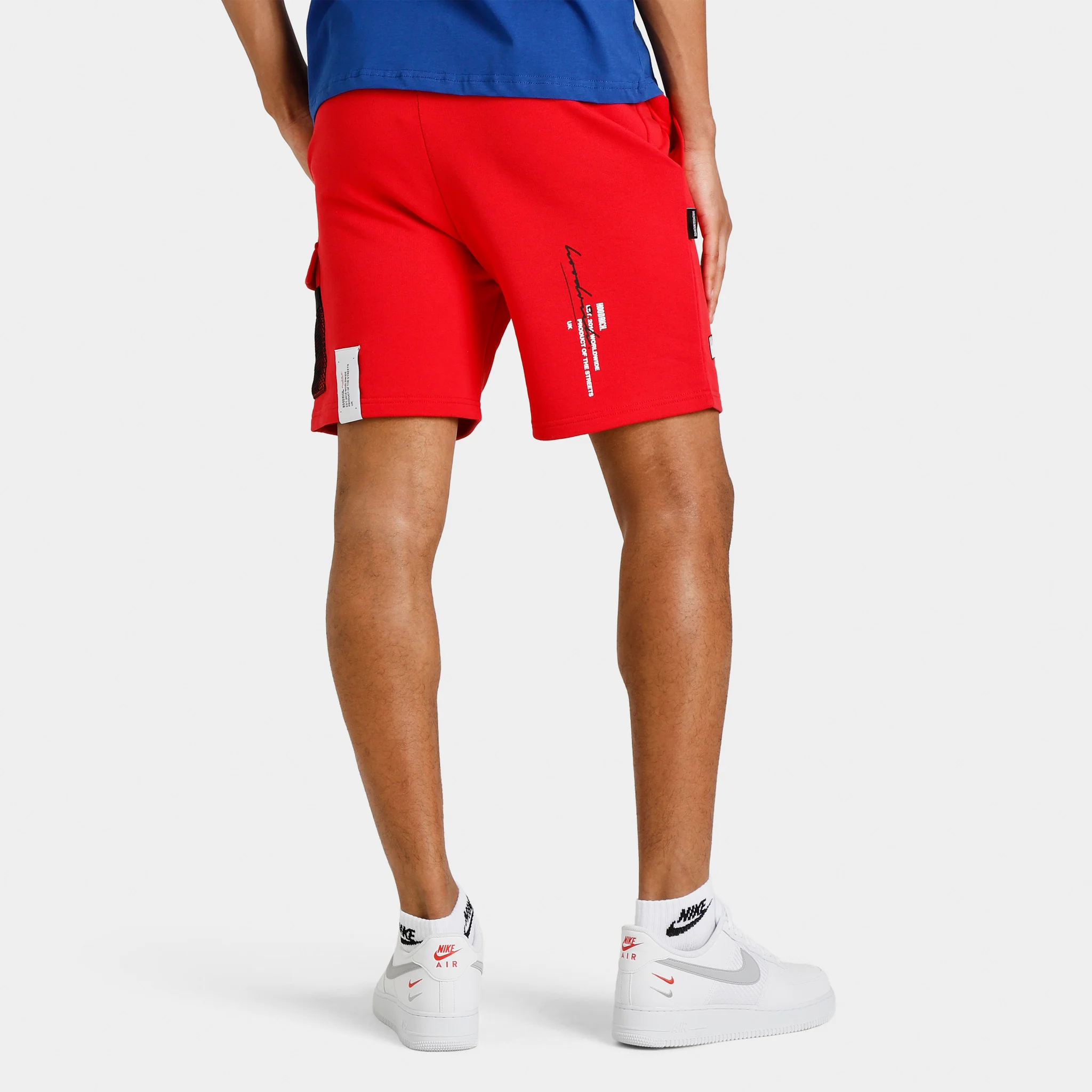 Hoodrich OG Build Cargo Shorts / Mars Red