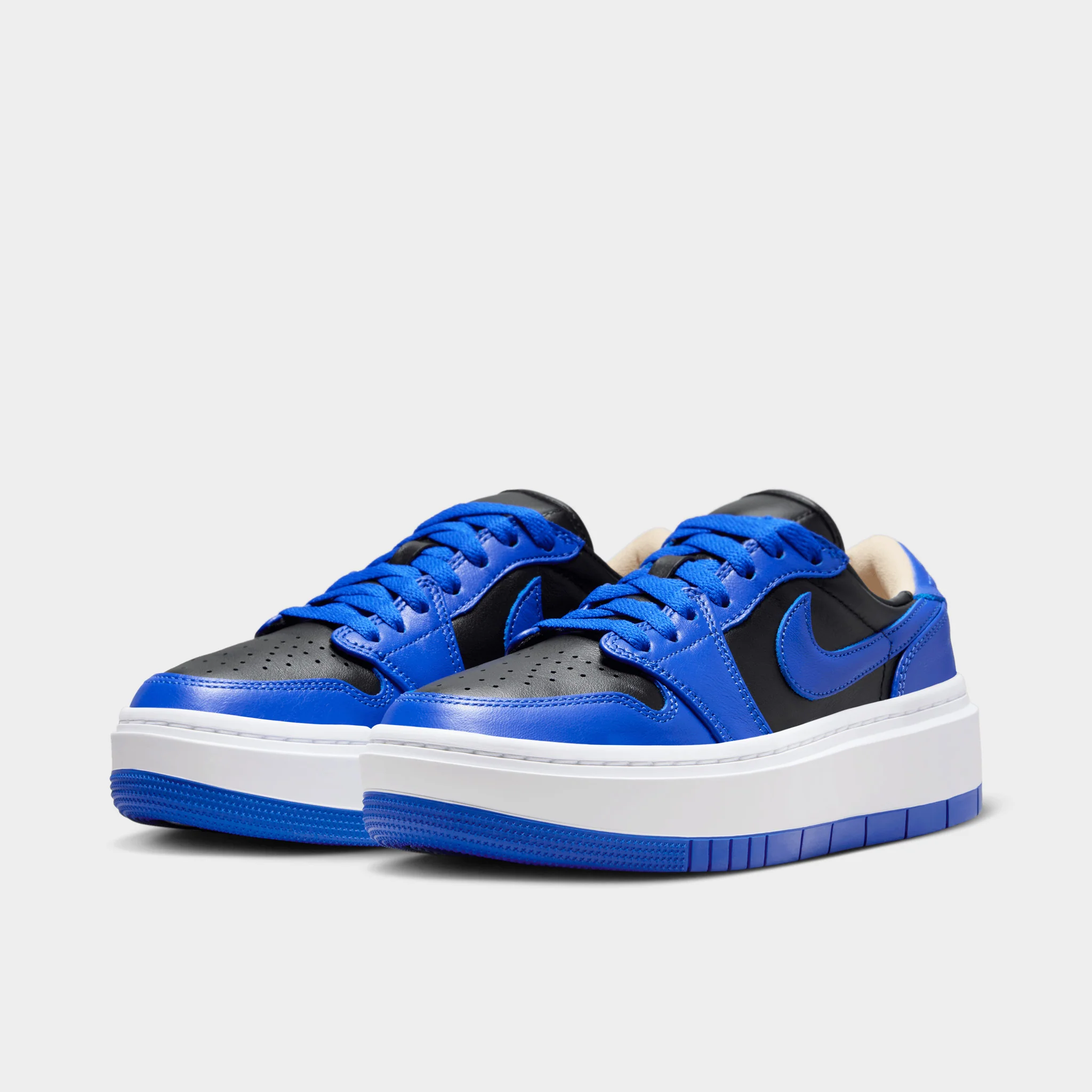 Jordan Women's 1 Elevate Low Black / Hyper Royal - White