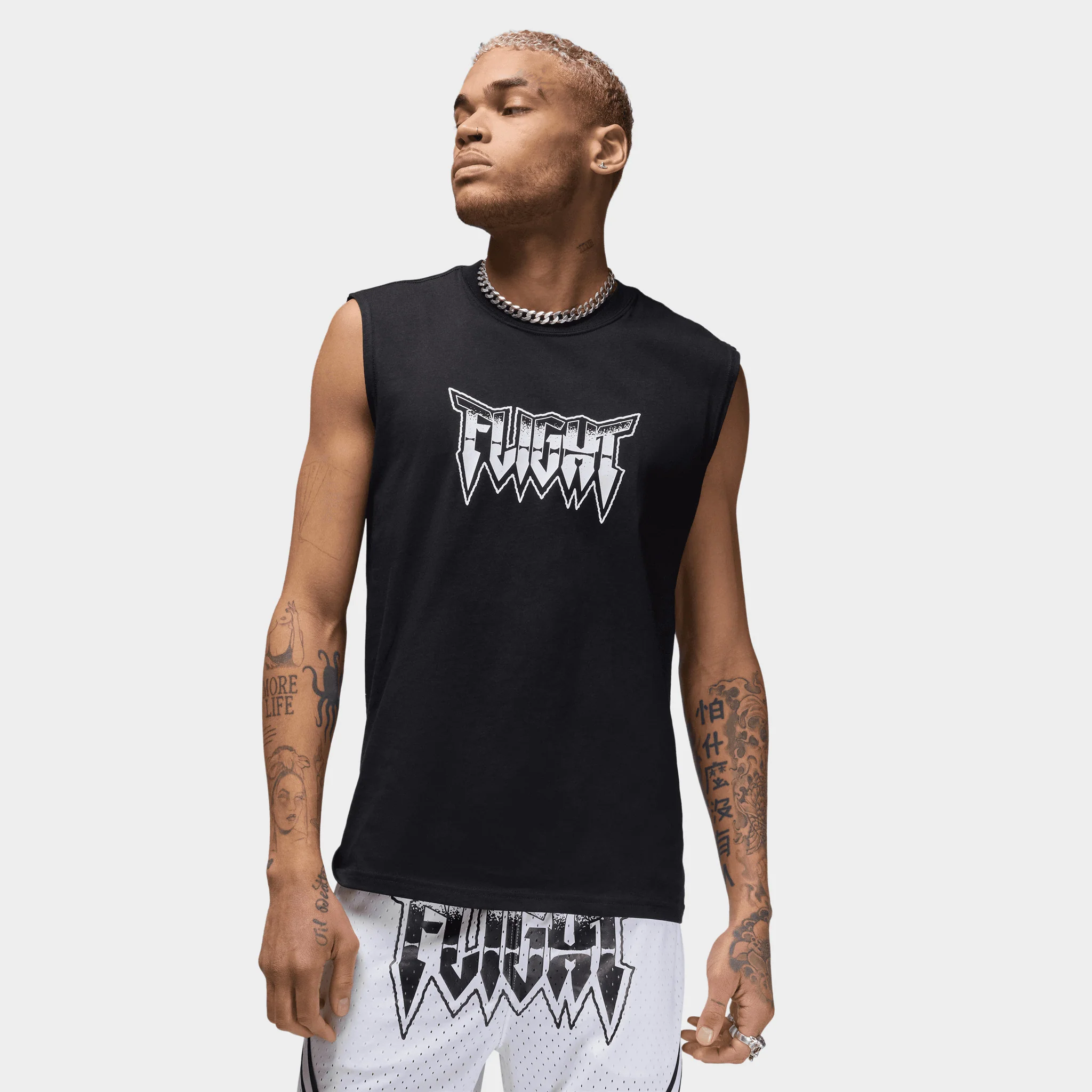 Jordan Sport Dri-FIT Flight Sleeveless T-shirt Black / White