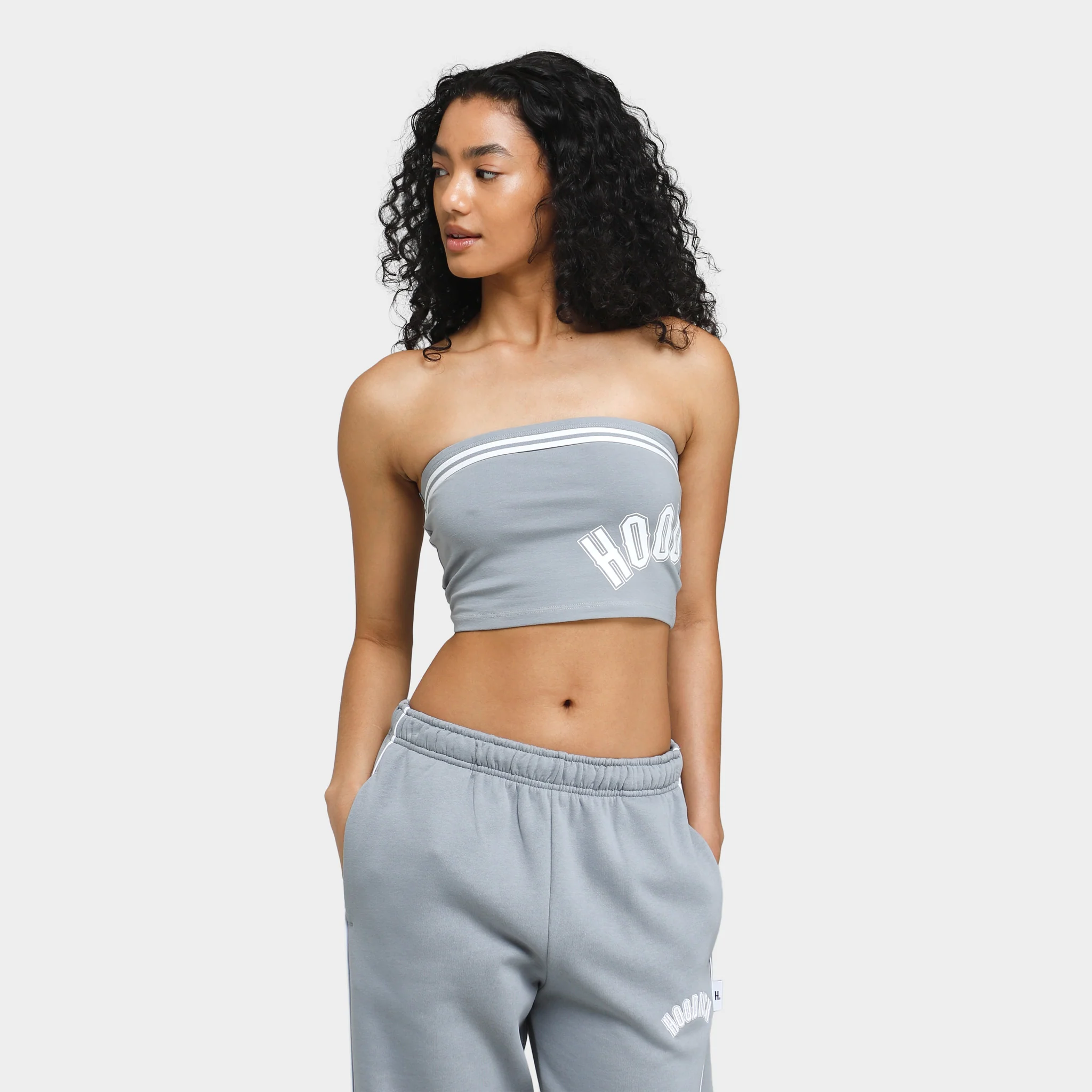 Hoodrich Women's OG Degree Bandeau Weatherwave / White
