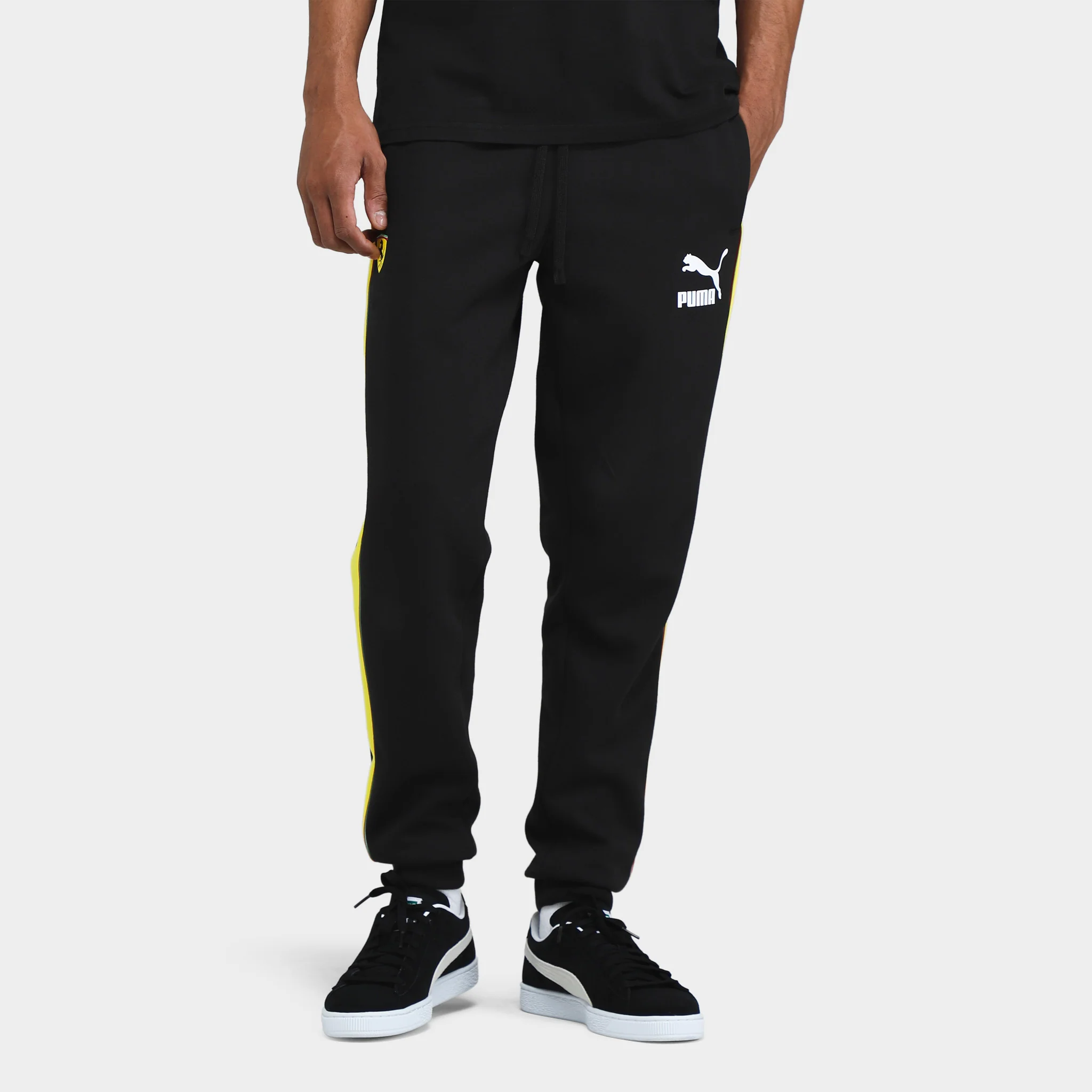Puma Ferrari Race Iconic T7 Track Pants / Puma Black
