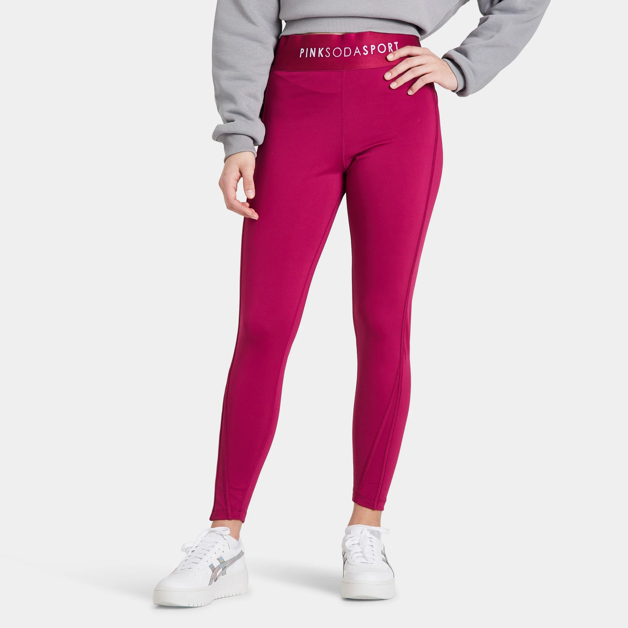 Pink Soda Contour Sculpt Tights / Rasberry Radiance