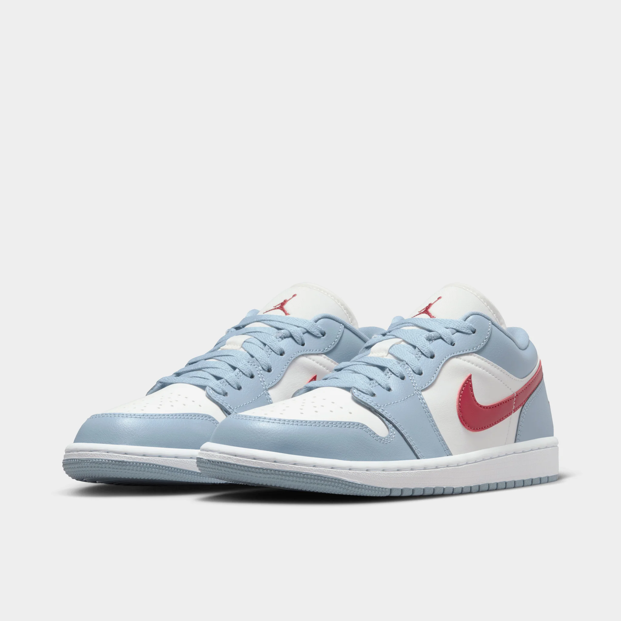Jordan Women's 1 Low Sail / Dune Red - Blue Grey