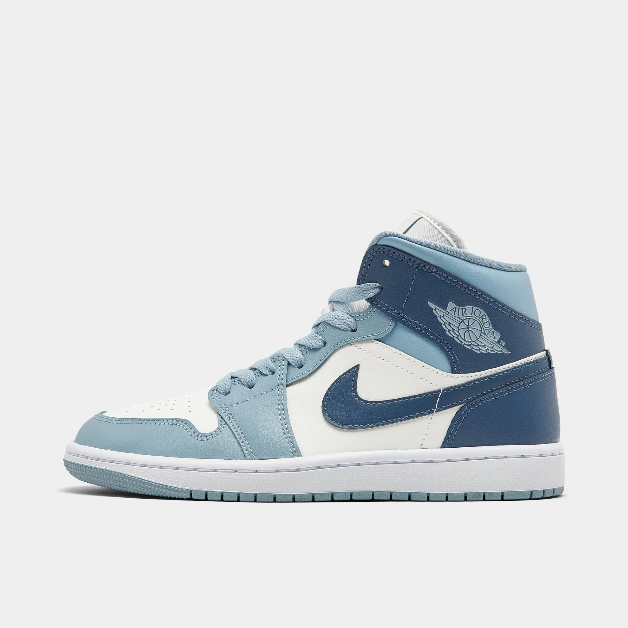 Jordan Women's 1 Mid Sail / Diffused Blue - Blue Grey