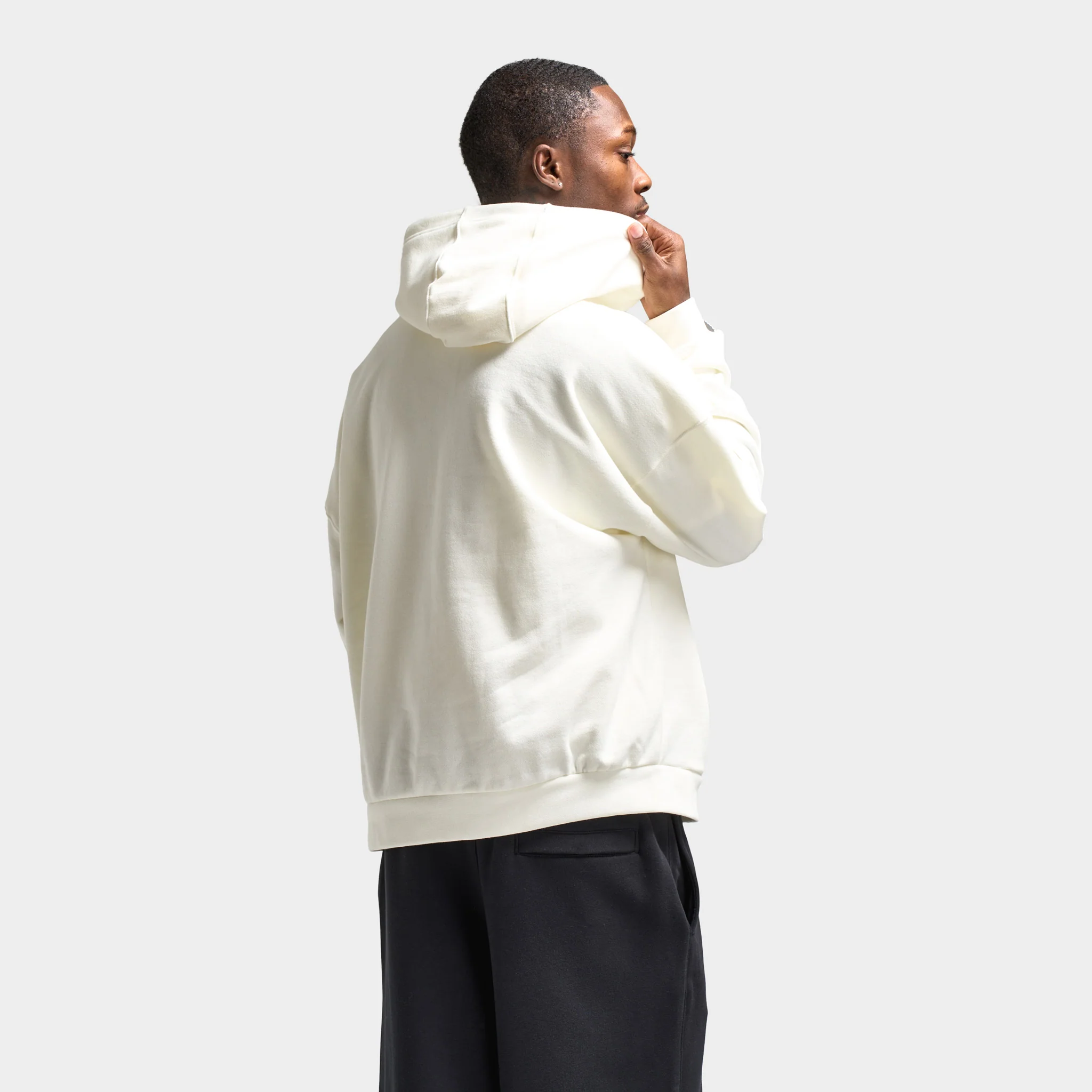 Nike Club Oversized Hoodie Sail / Sail - Black