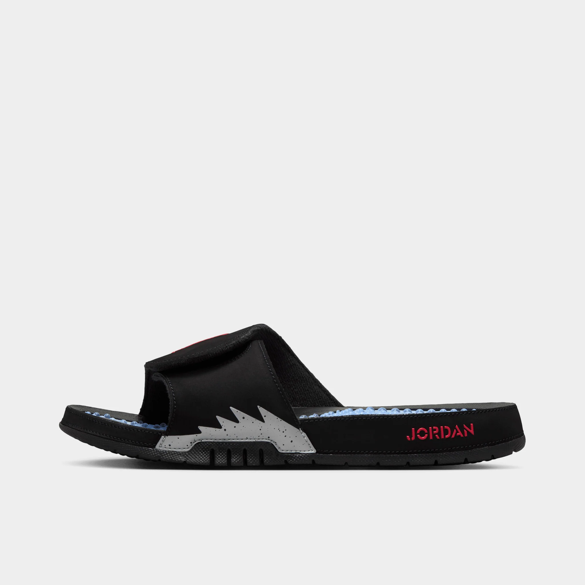 Jordan Hydro V Retro Black / Fire Red - Silver