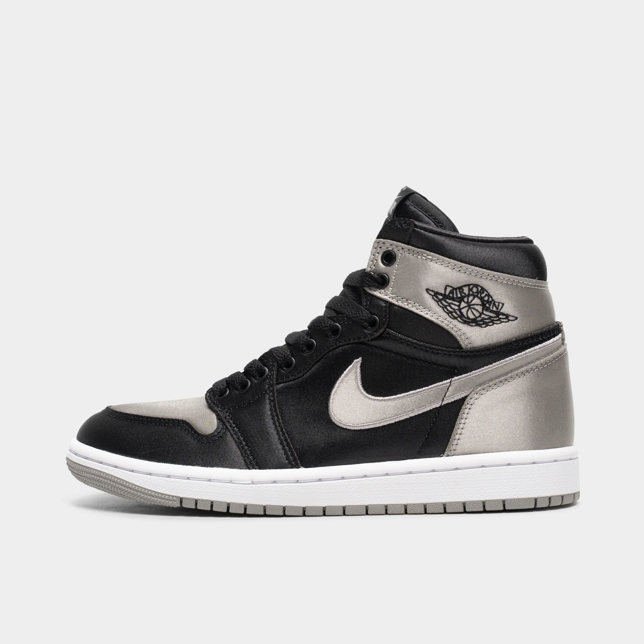 Jordan Women's 1 Retro High OG Black / Medium Grey - White