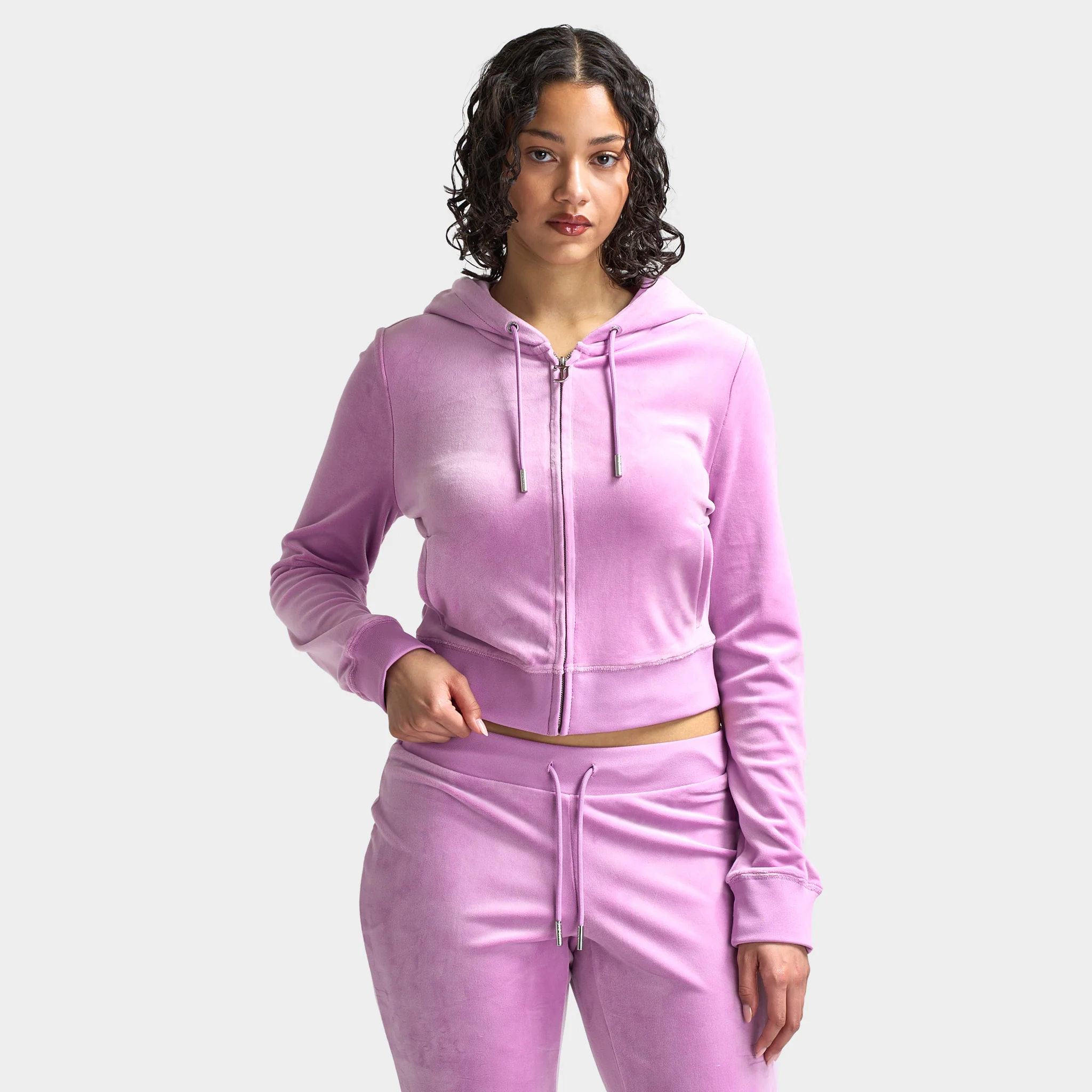Juicy Couture Women's Classic Hoodie / Violet Tulle