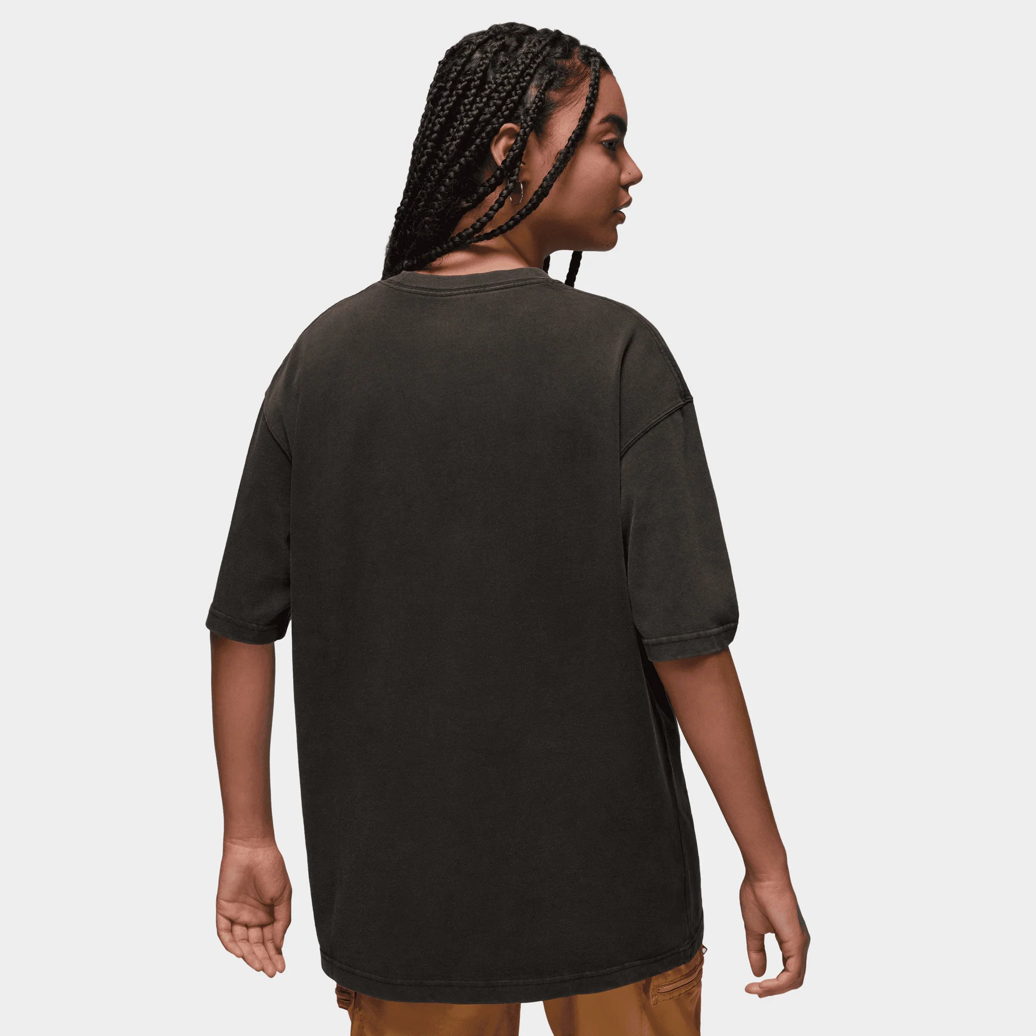 Jordan Women's Oversized Graphic T-shirt Black / Iron Grey