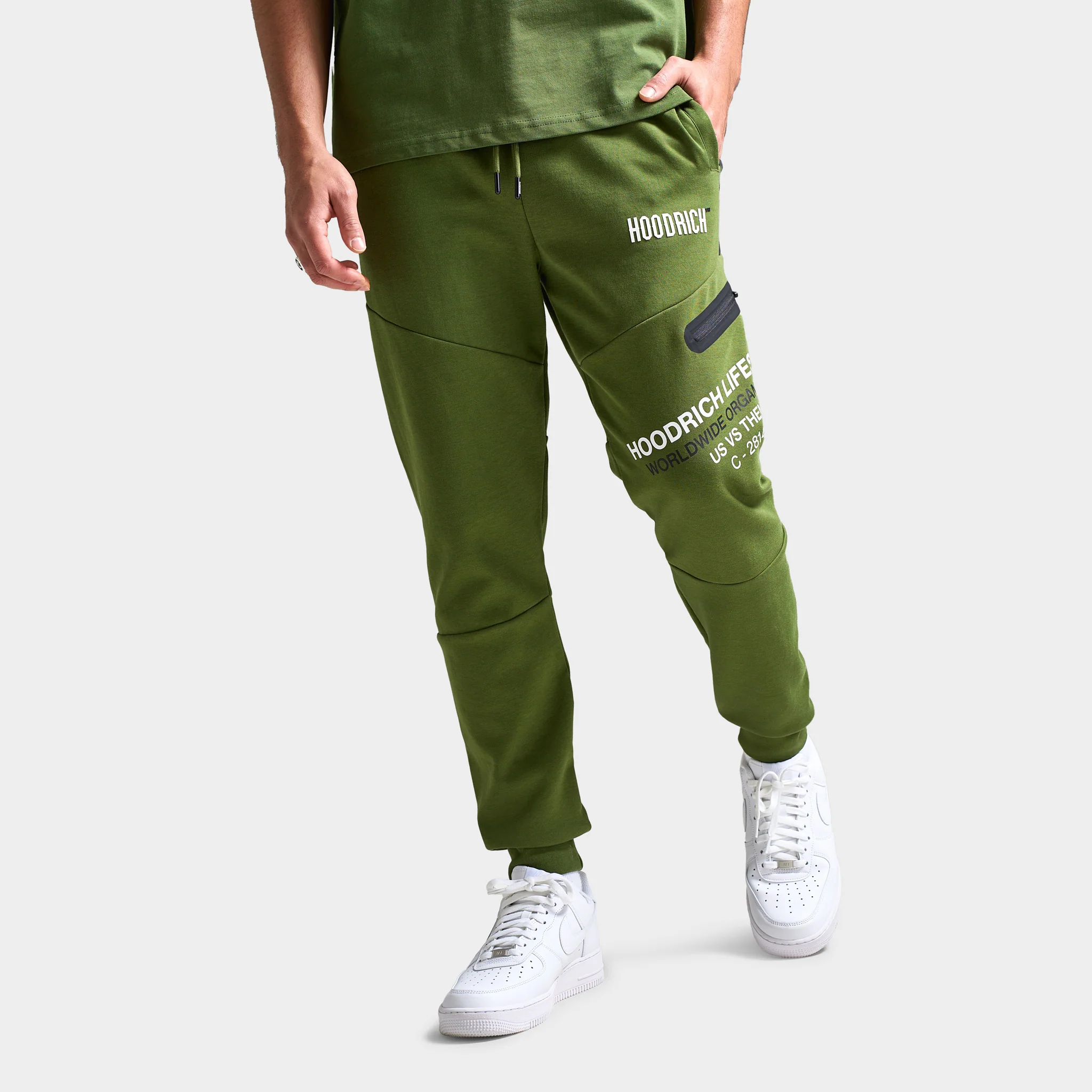 Hoodrich Circuit Jogger Chive / White -  Black