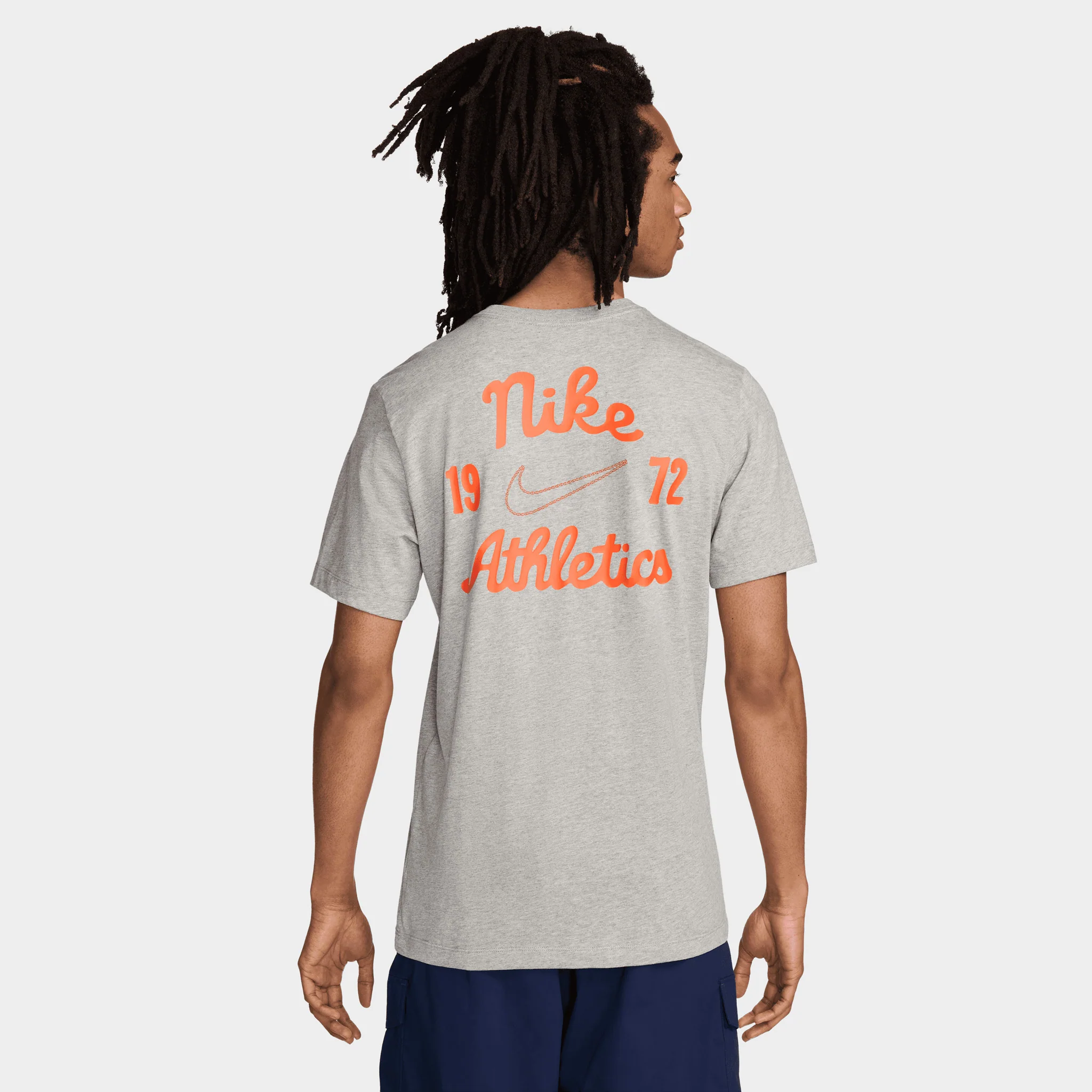 Nike Club Athletics T-shirt / Dark Grey Heather