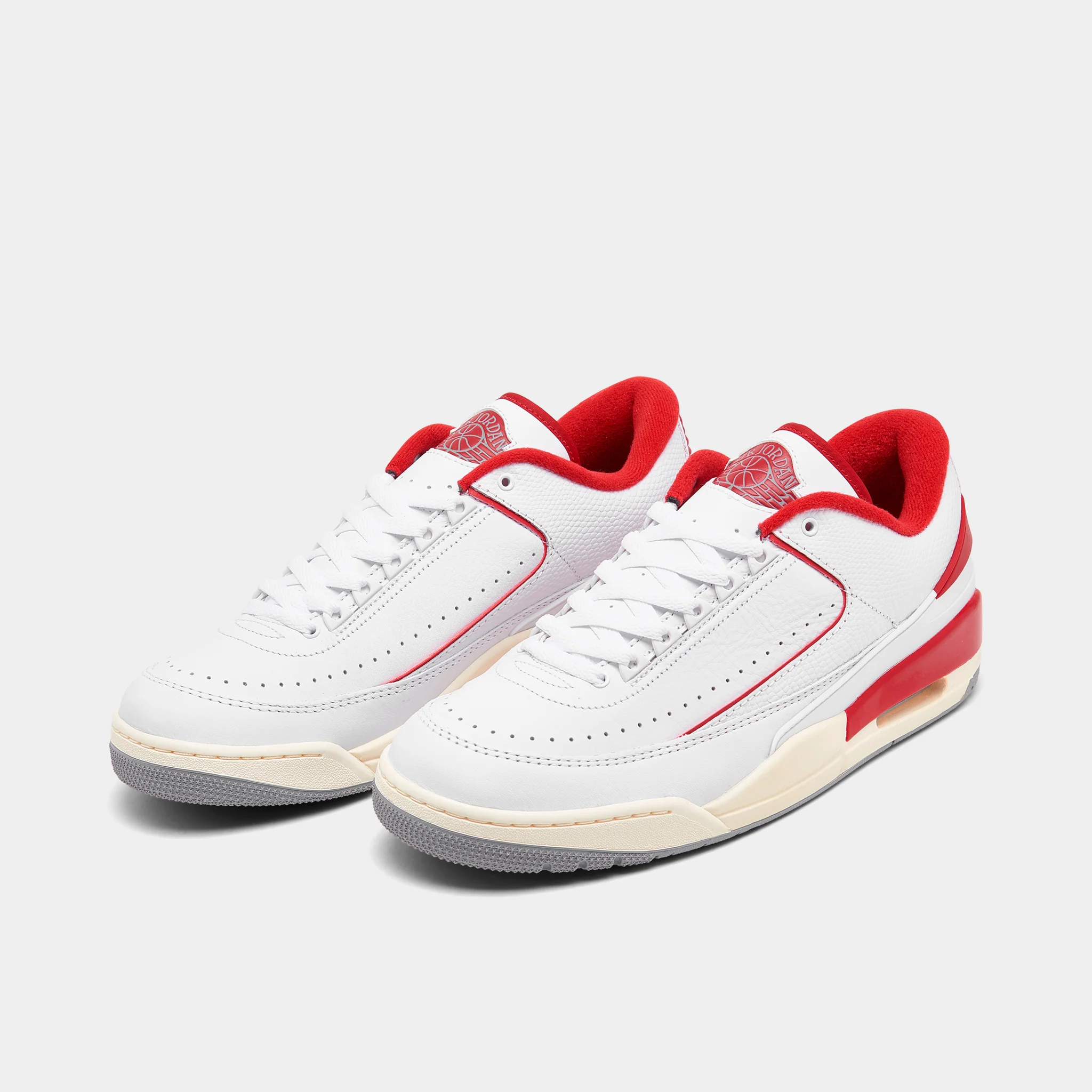 Jordan 2/3 White / Varsity Red - Sail