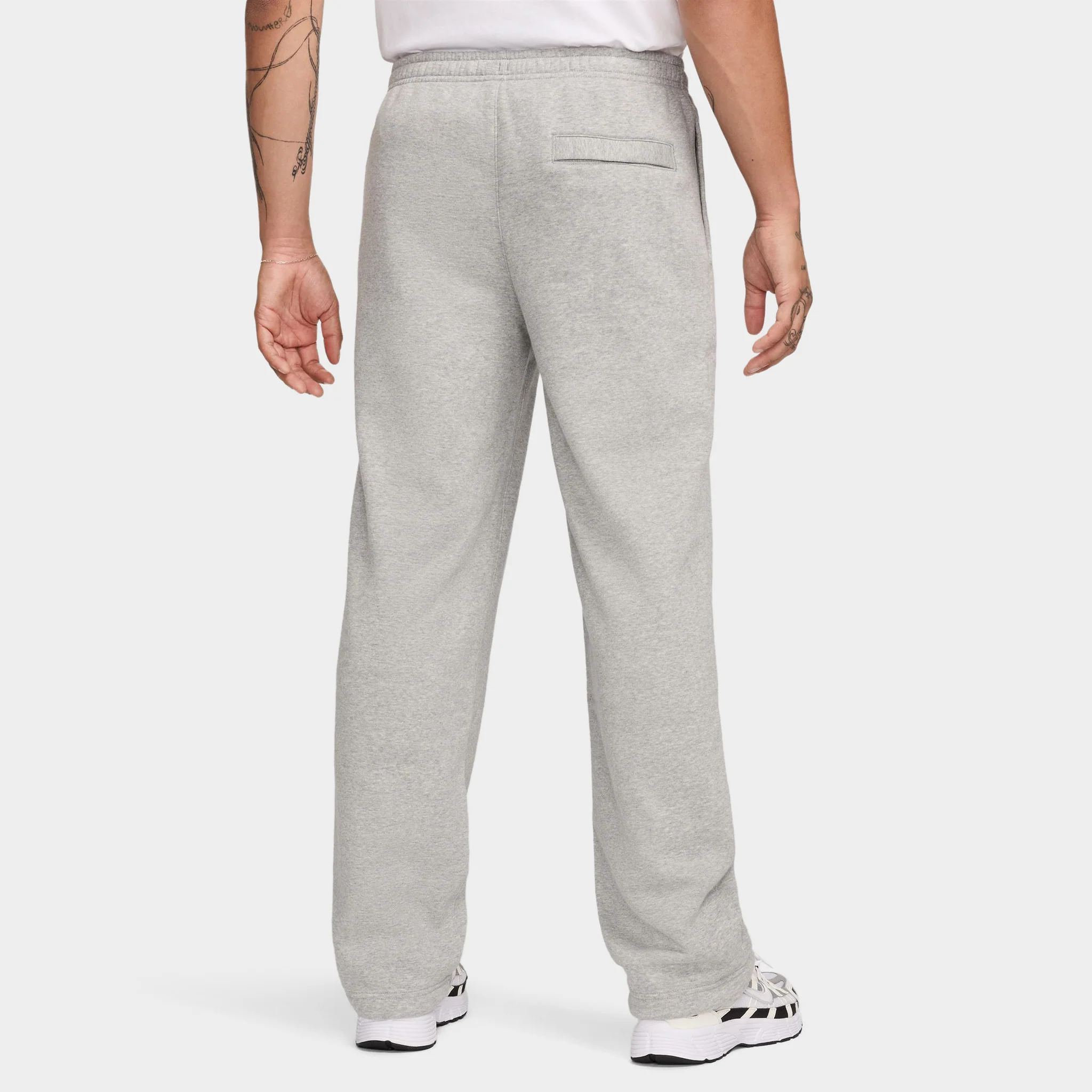 Nike Sportswear Club Fleece Bungie Pants Dark Grey Heather / White