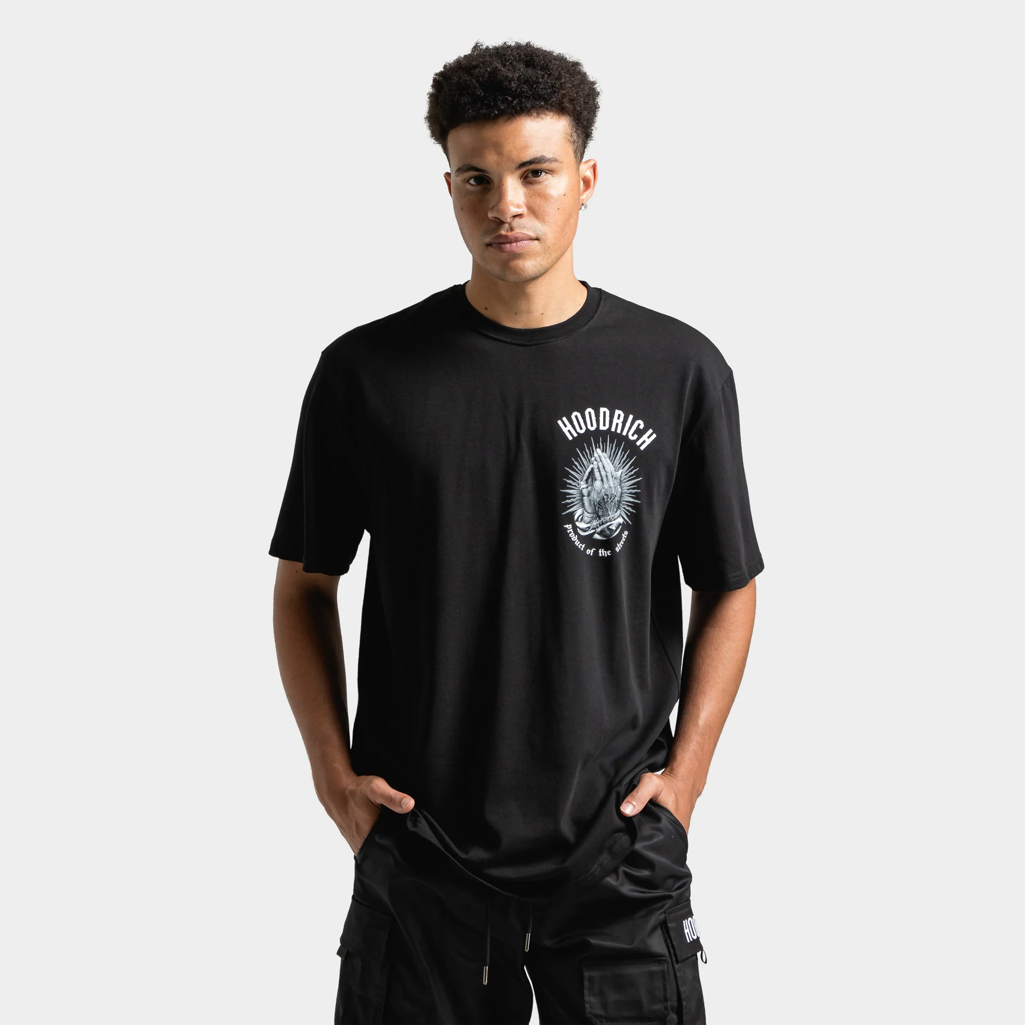 Hoodrich Ritual Graphic T-Shirt Black / White