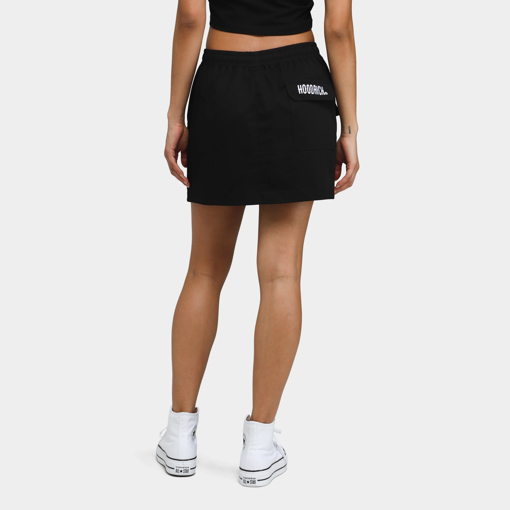 Hoodrich Women's OG Combat Cargo Skirt / Black