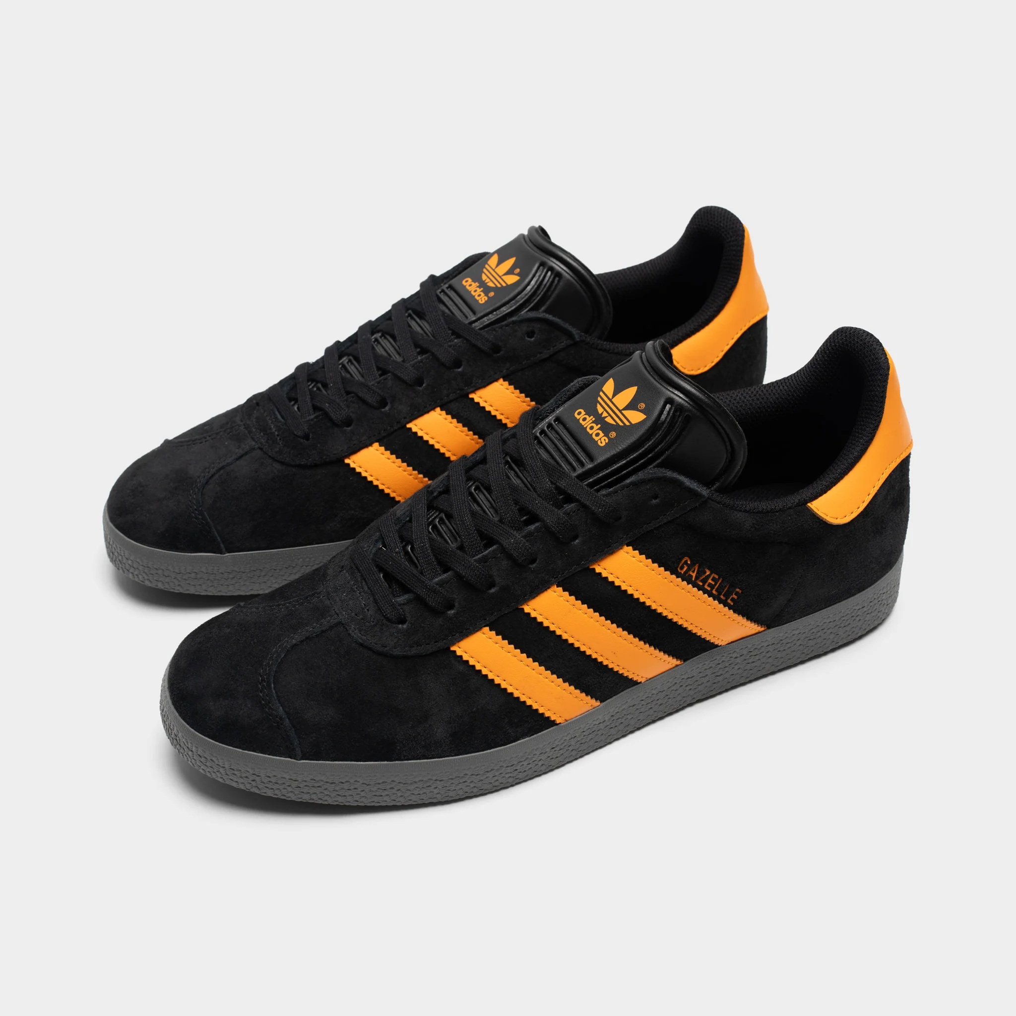 adidas Gazelle Core Black / Orange - Grey