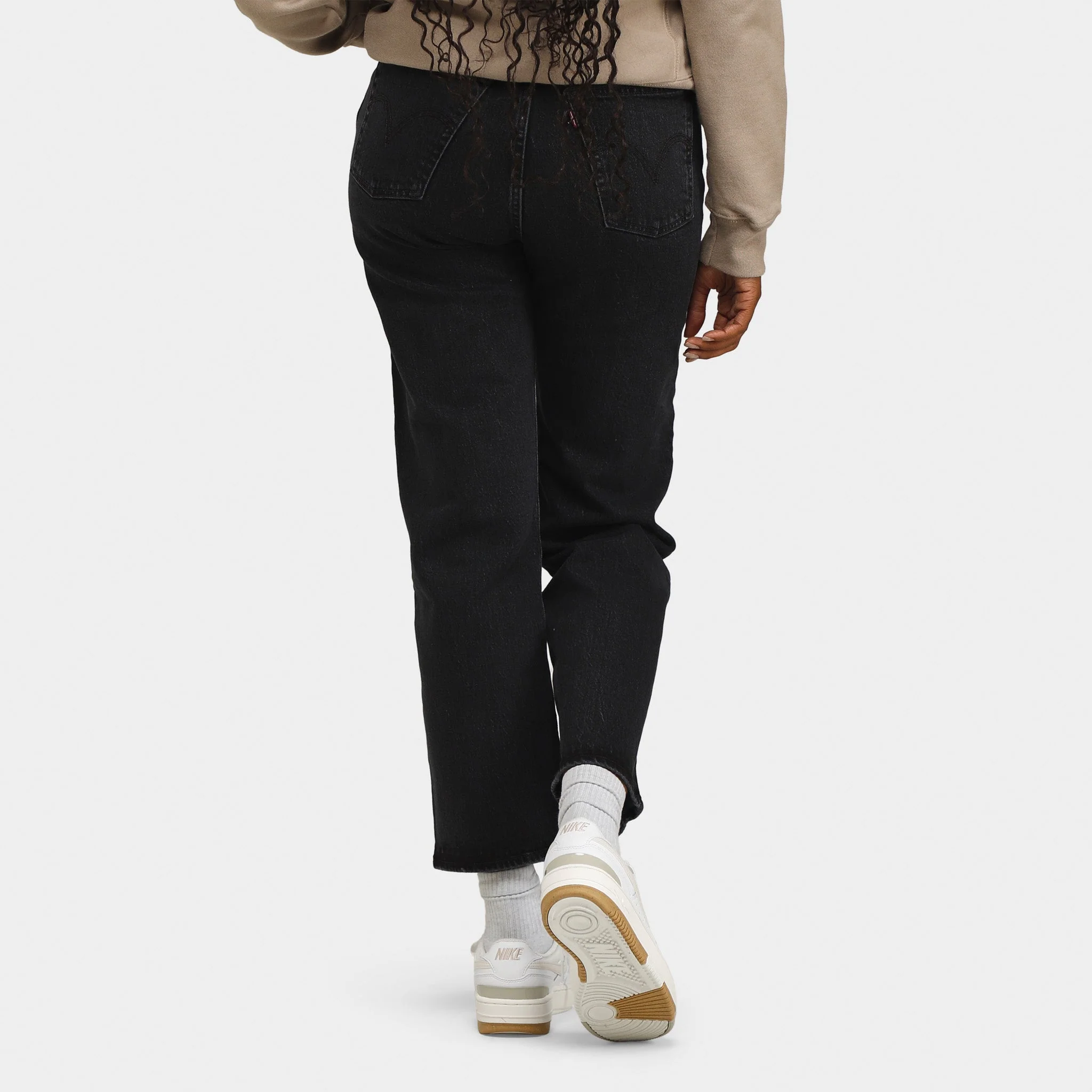 Levi's Women's Ribcage Straight Ankle Jeans / Feelin Cagey