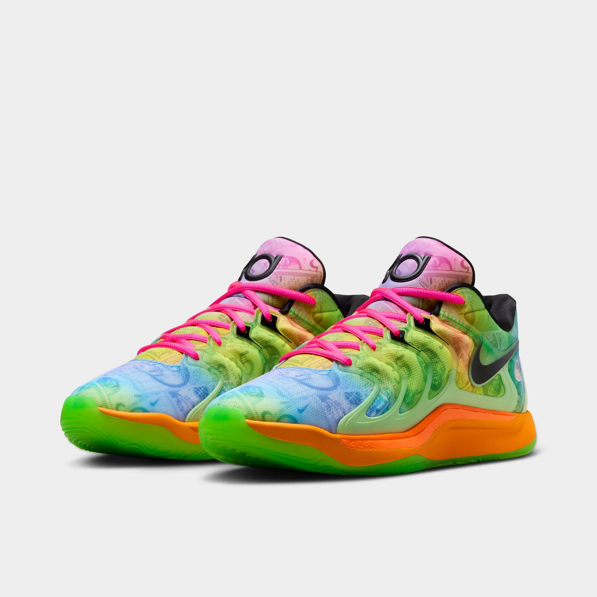 Nike KD17 Barely Volt / Baltic Blue - Hyper Pink