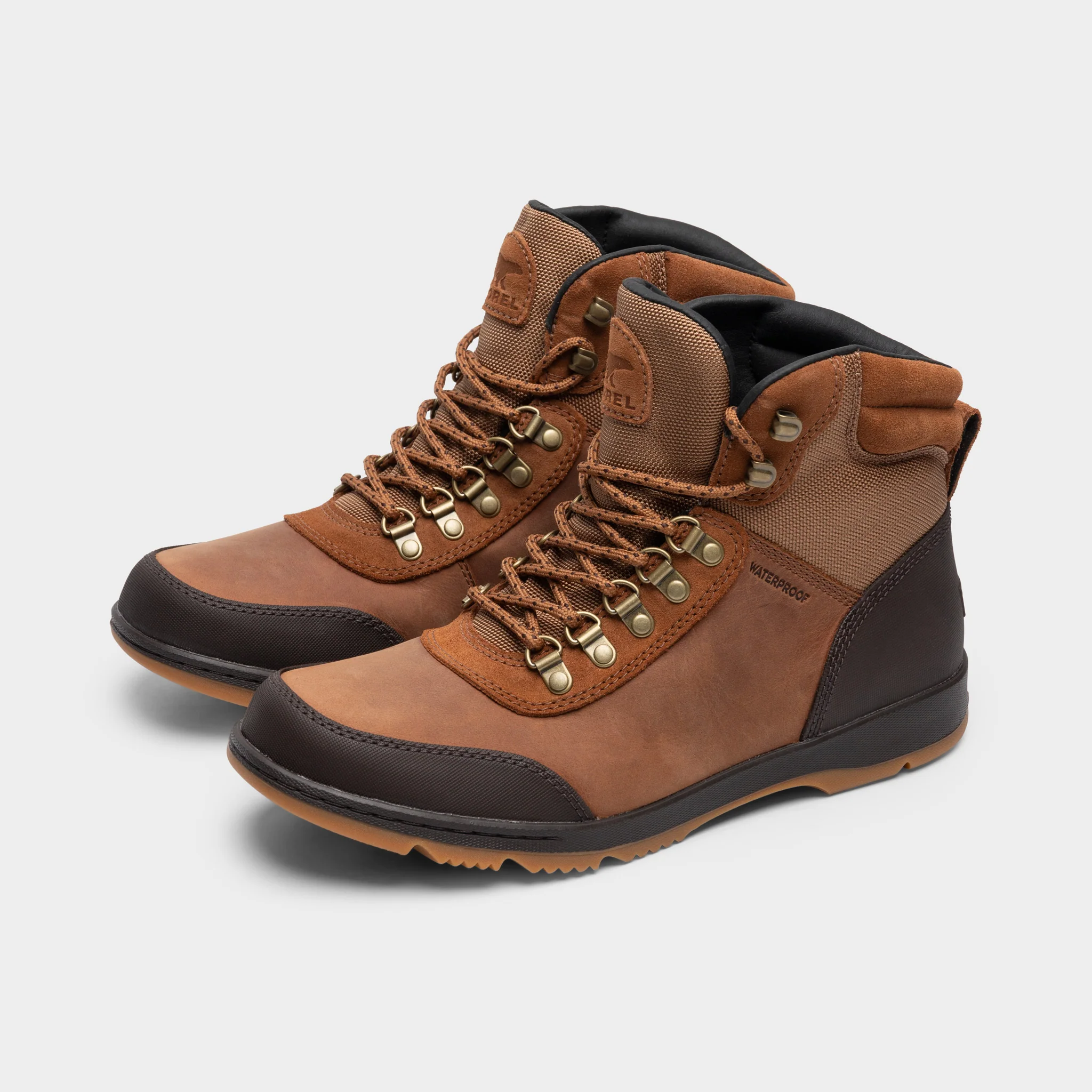 Sorel Ankeny II Hiker Boot Velvet Tan / Black