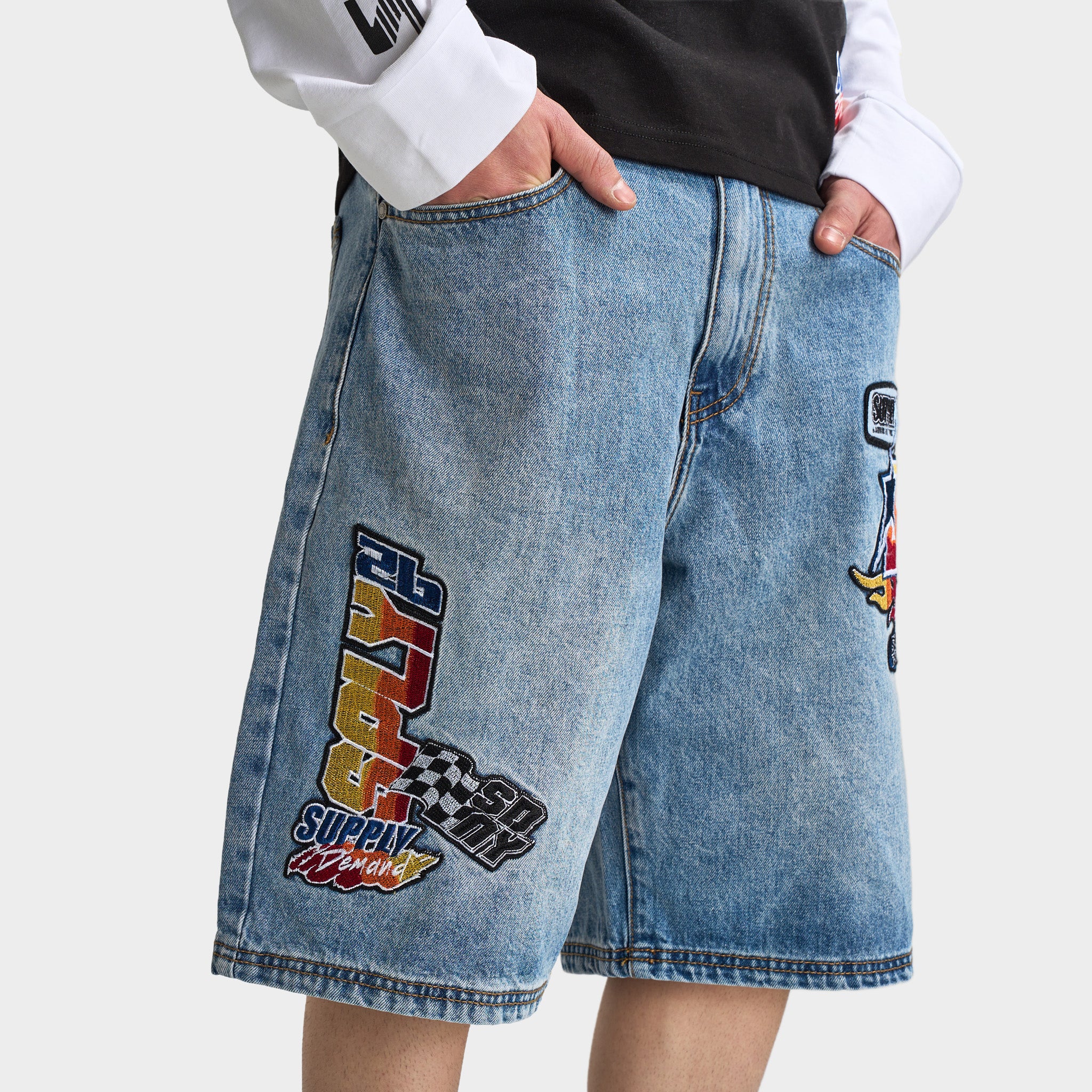 Supply & Demand Buddy Shorts / Blue