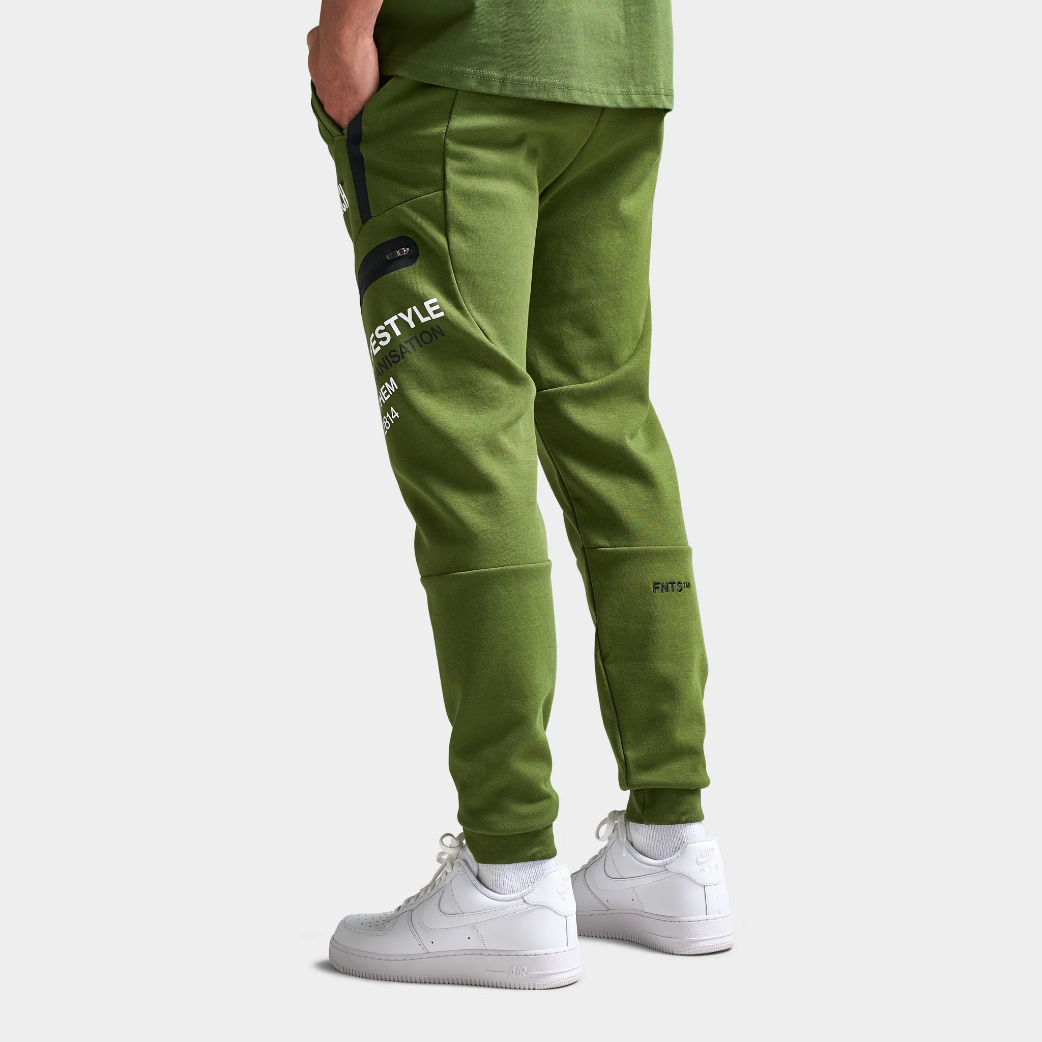 Hoodrich Circuit Jogger Chive / White -  Black