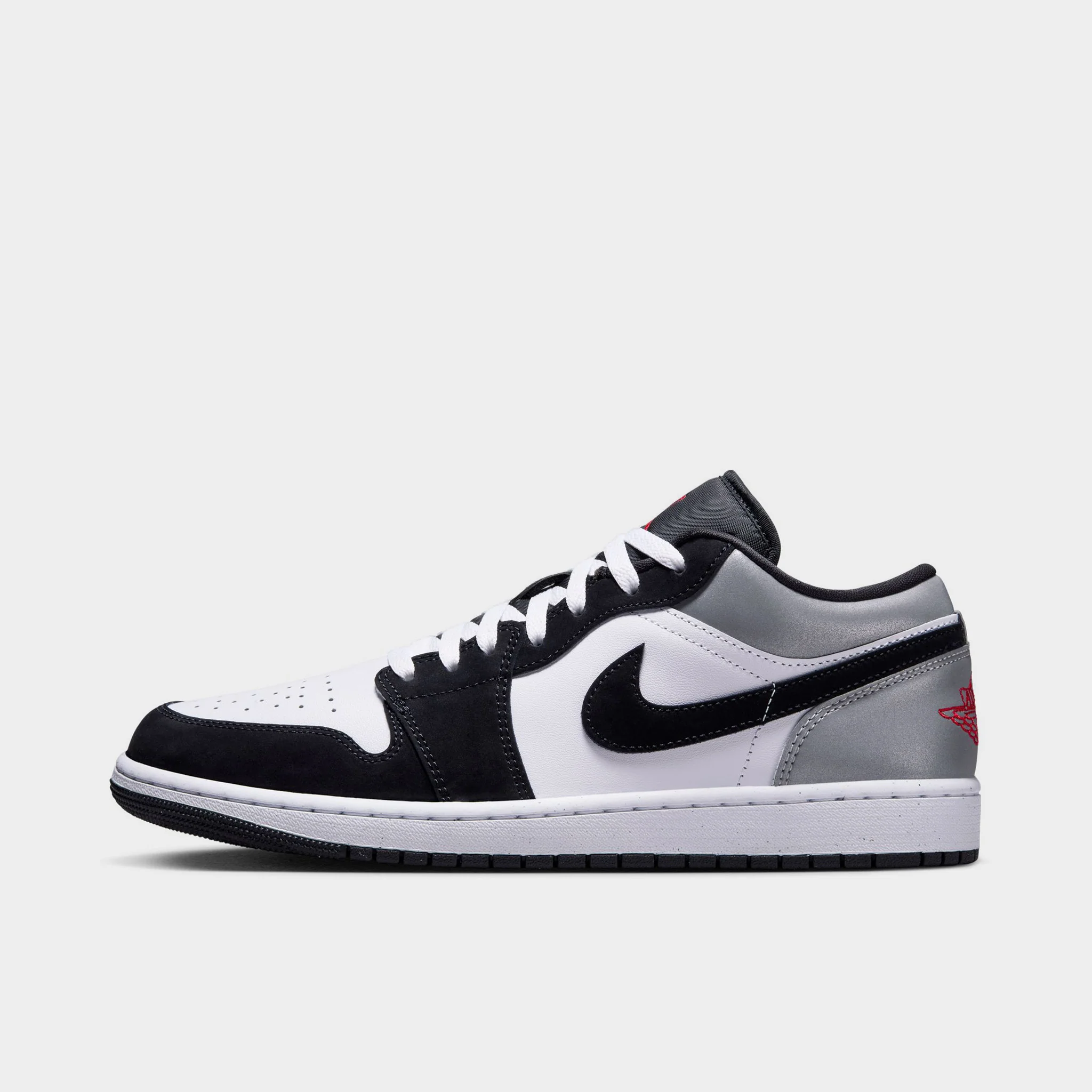 Jordan 1 Low SE White / Fire Red - Black