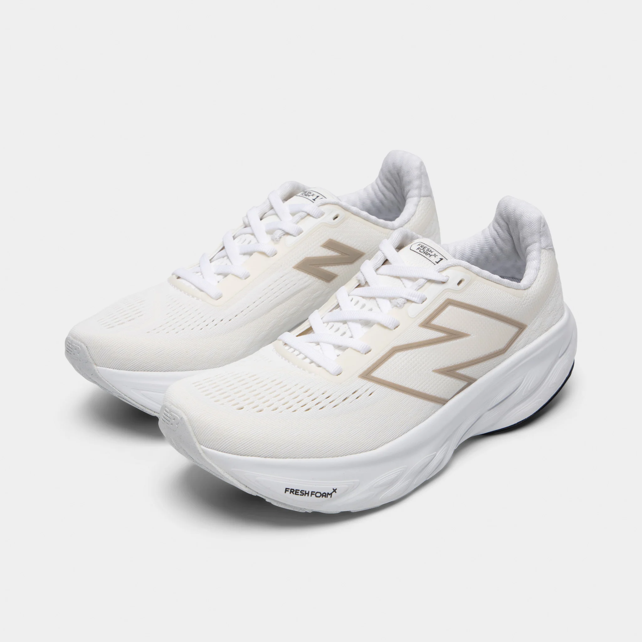 New Balance Women's Fresh Foam x 1080v14 White / Metallic Gold