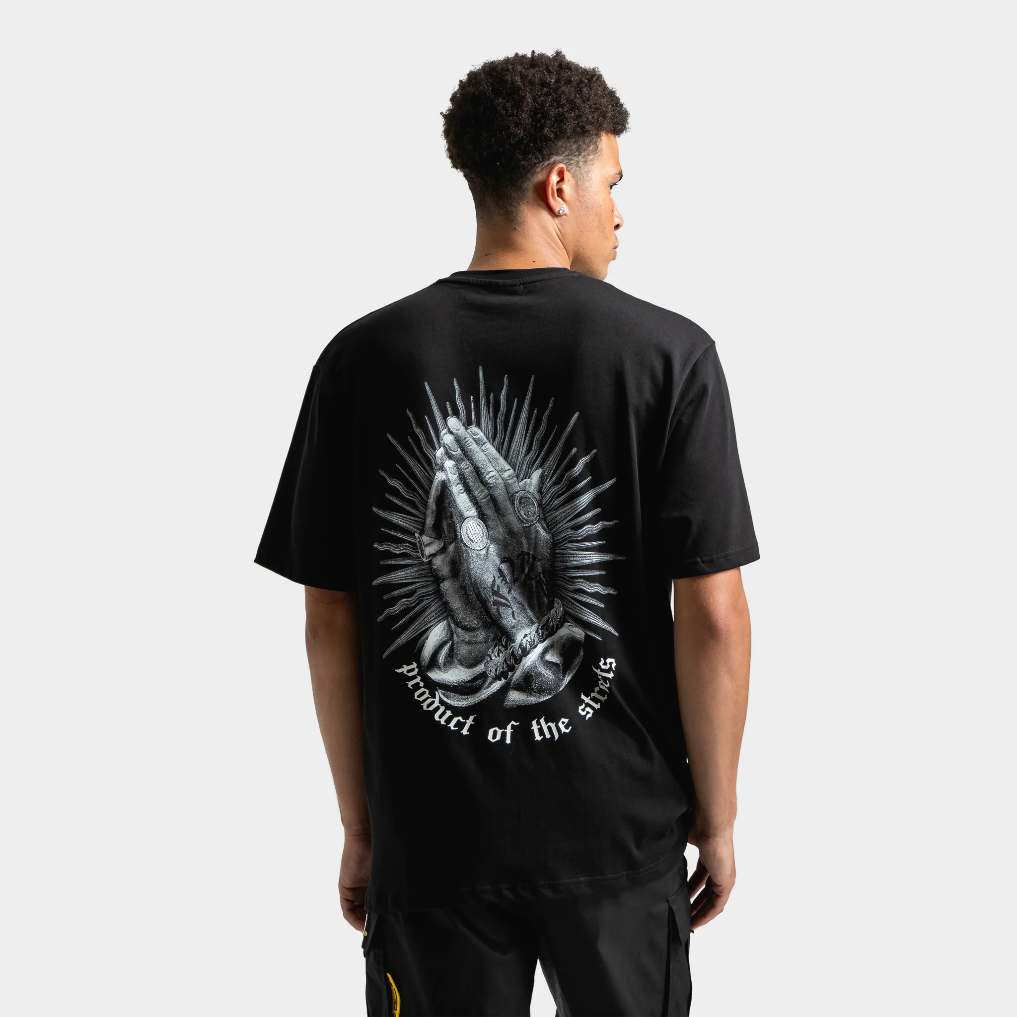 Hoodrich Ritual Graphic T-Shirt Black / White