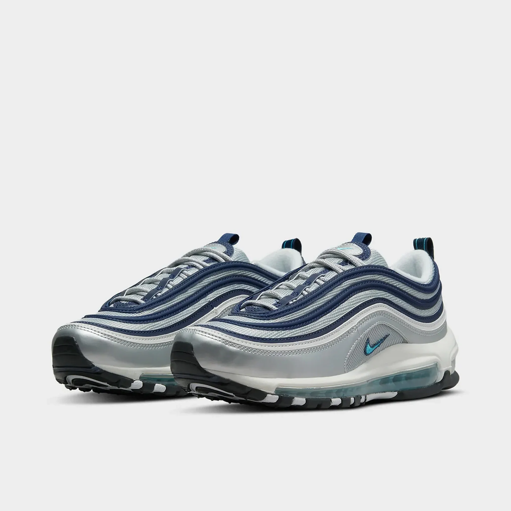 Nike Women's Air Max 97 OG Metallic Silver / Chlorine Blue