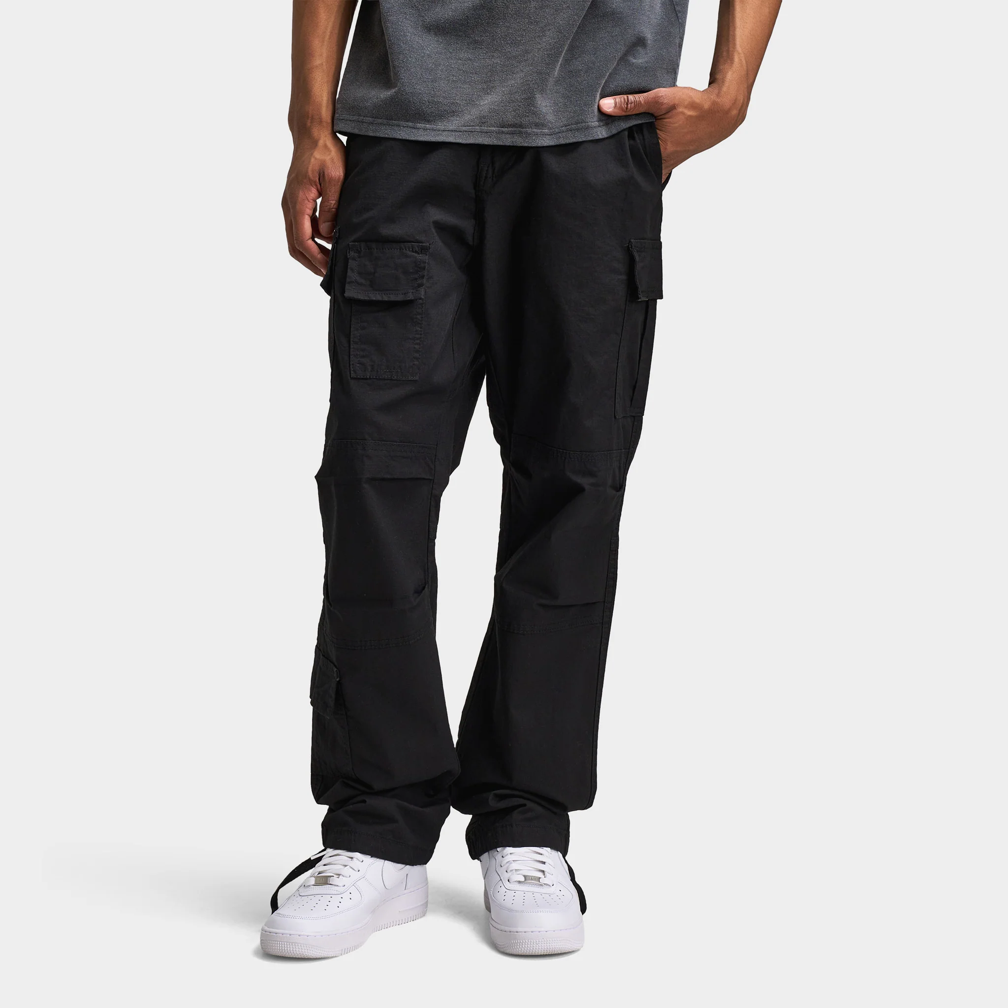 Supply & Demand Strap Cargo Pants / Black