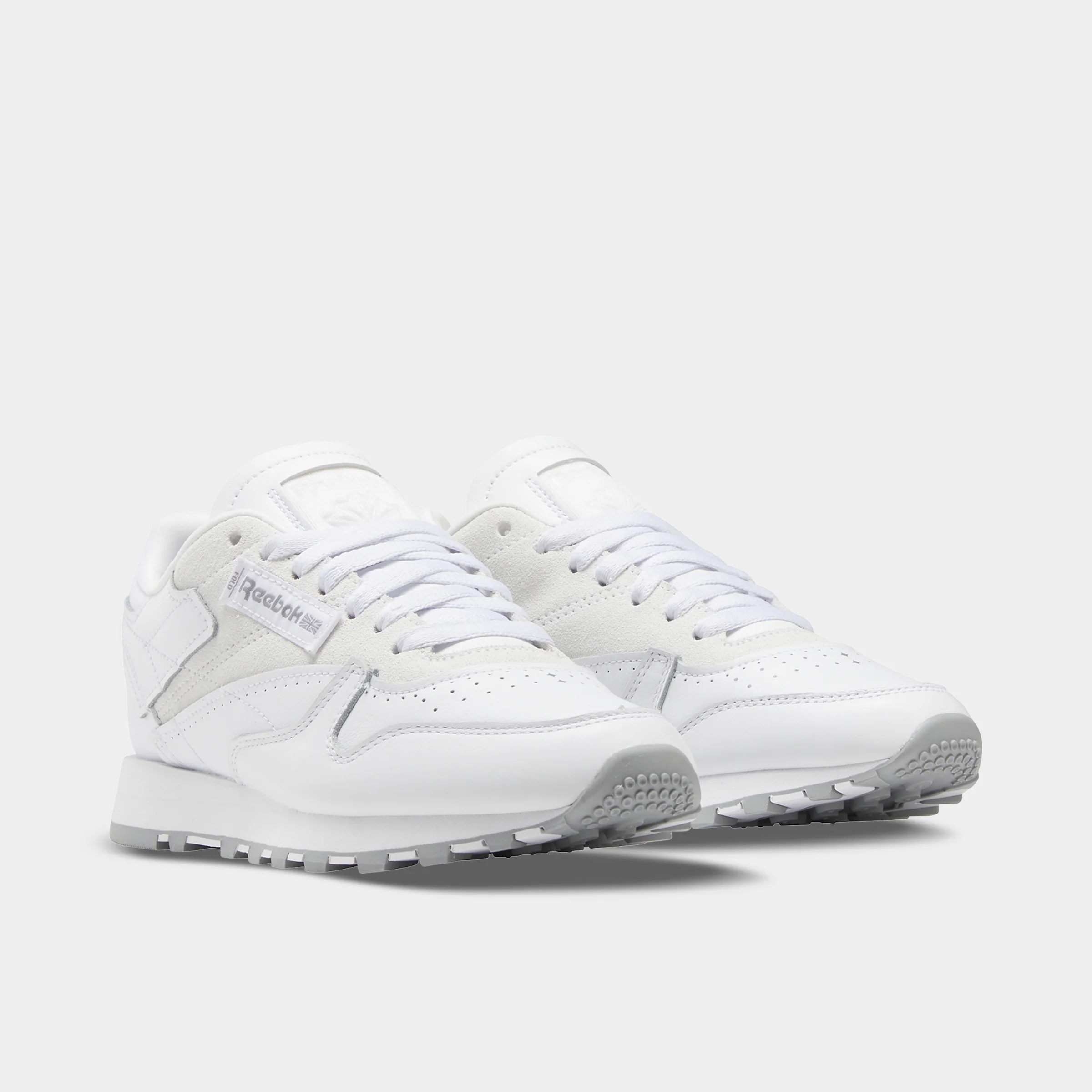 Reebok Women's Classic Leather White / White / Rhodonite