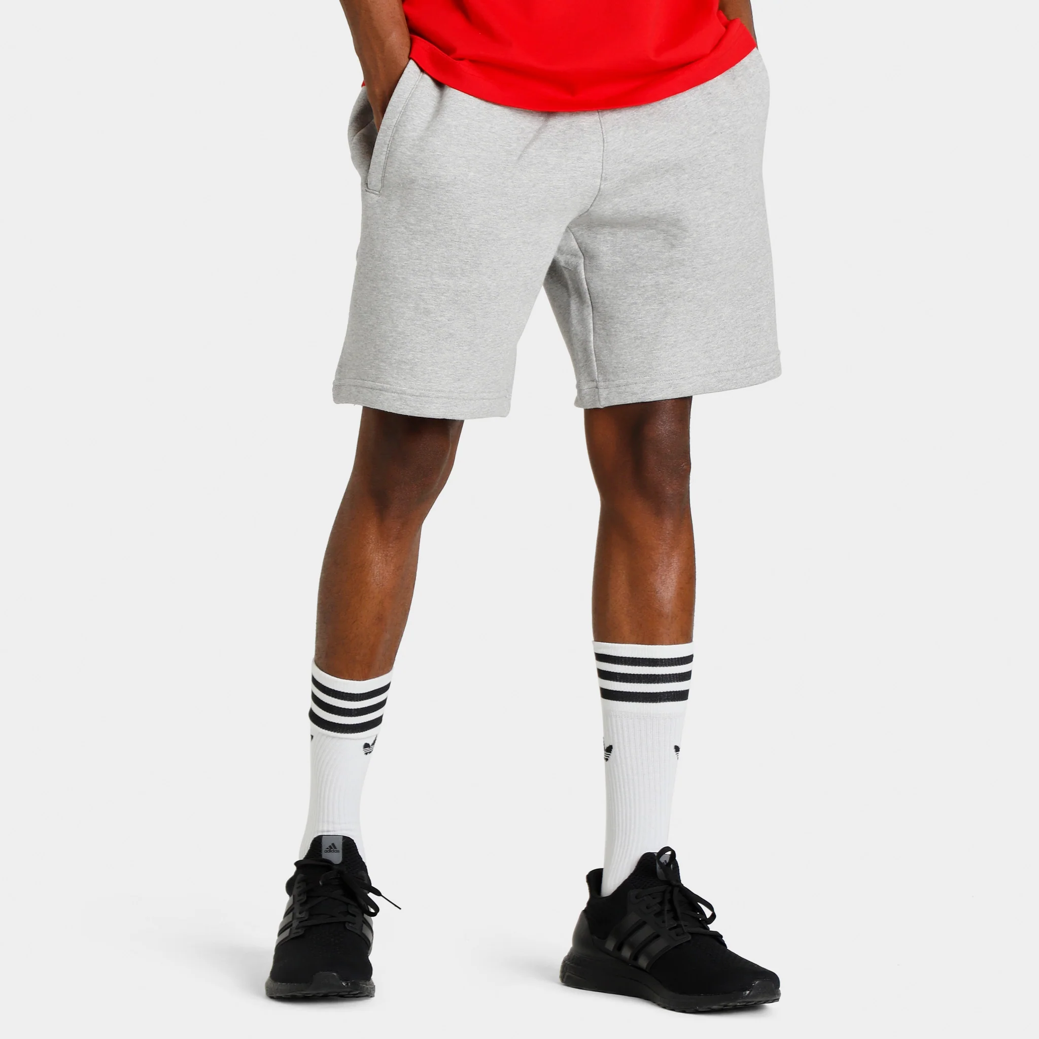 adidas Essentials Shorts / Medium Grey Heather