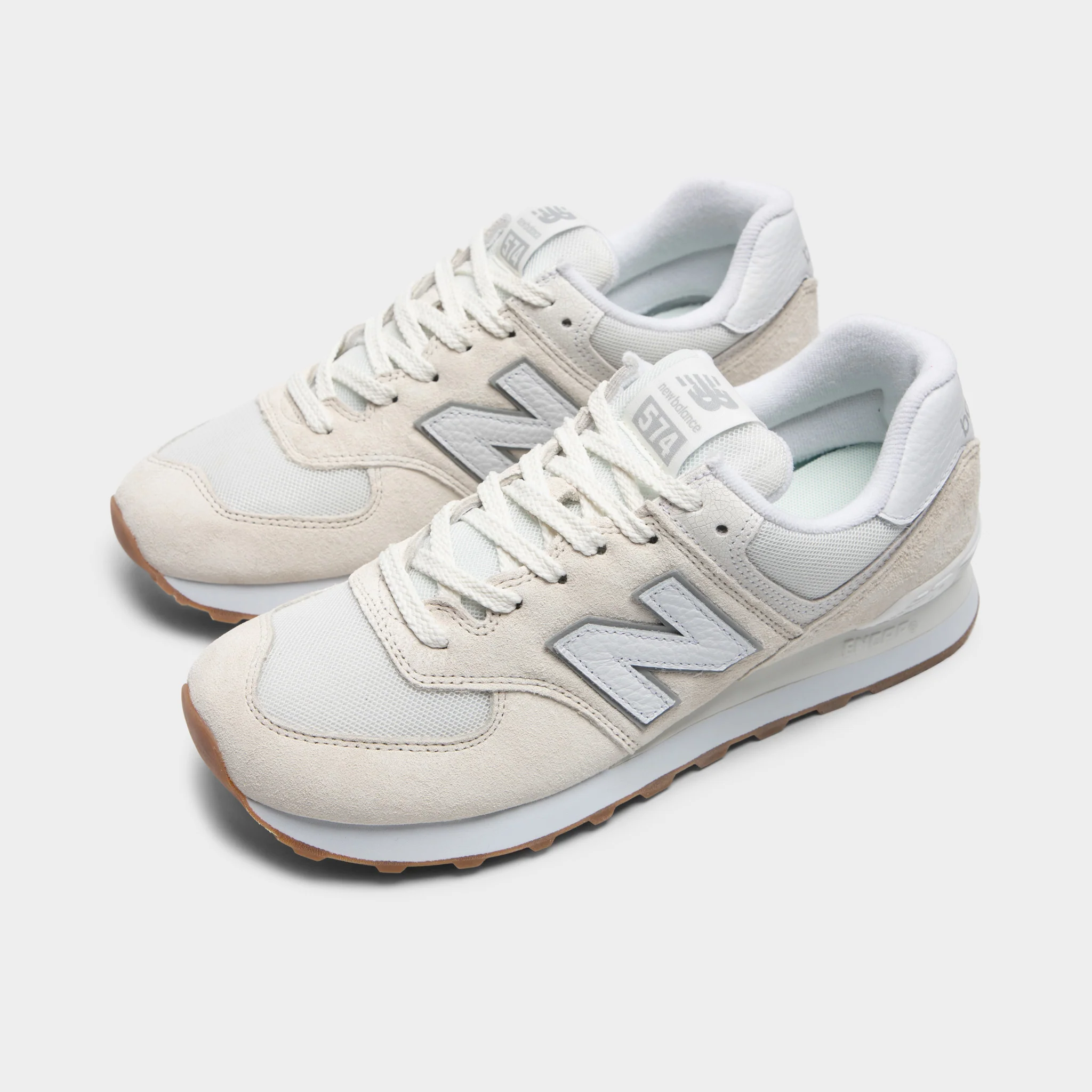 New Balance 574 Sea Salt / White - Concrete