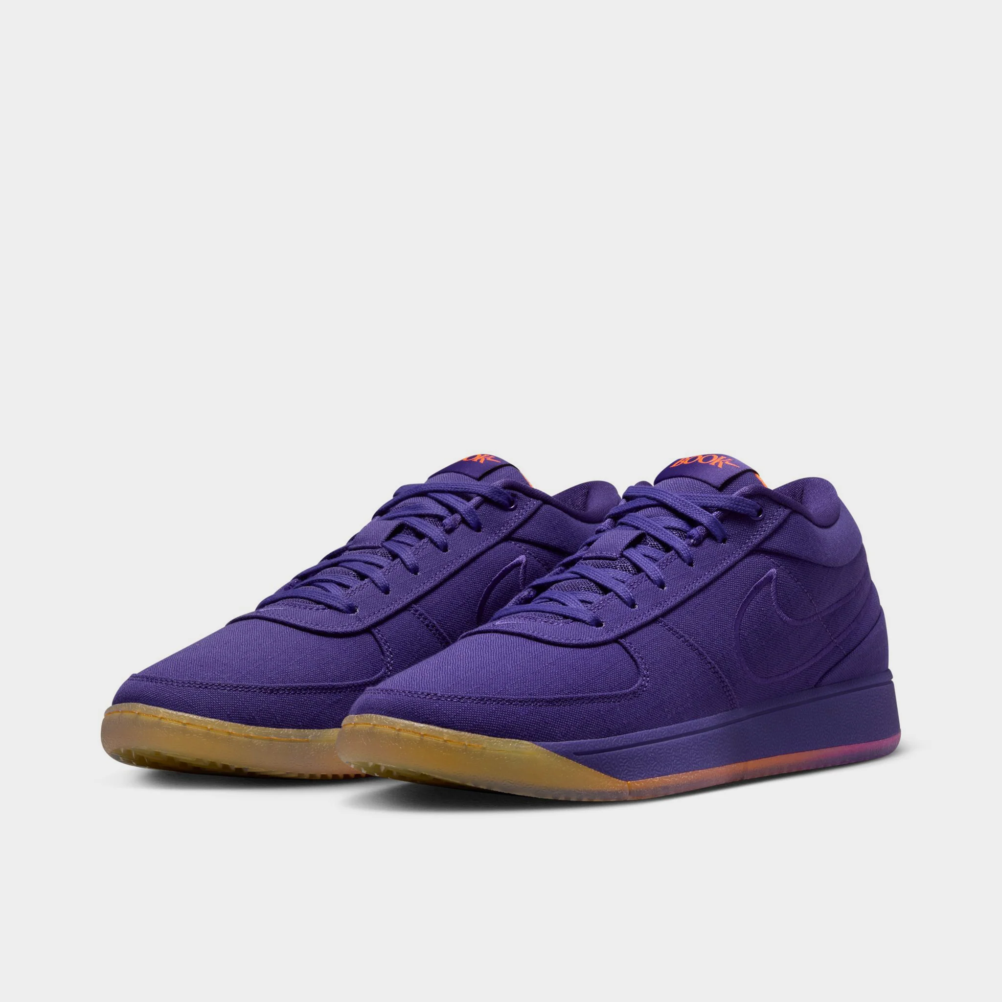 Nike Book 1 Court Purple / Total Orange - Taupe Grey