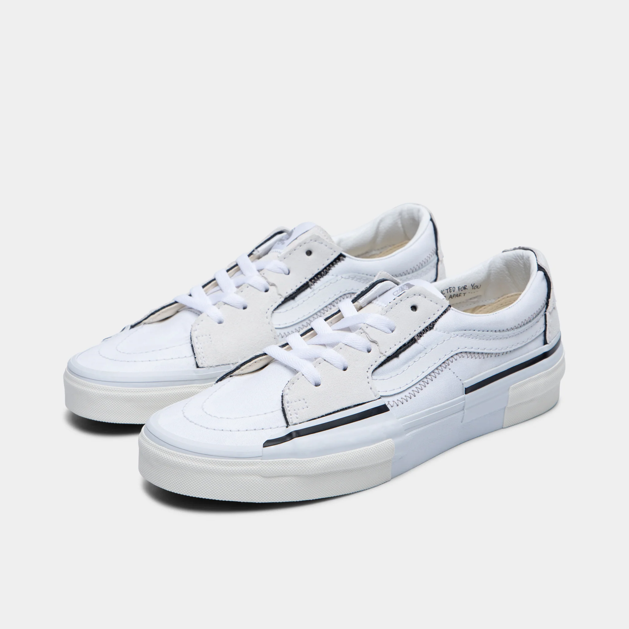 Vans Sk8-Low Reconstruct White / Tan - Black
