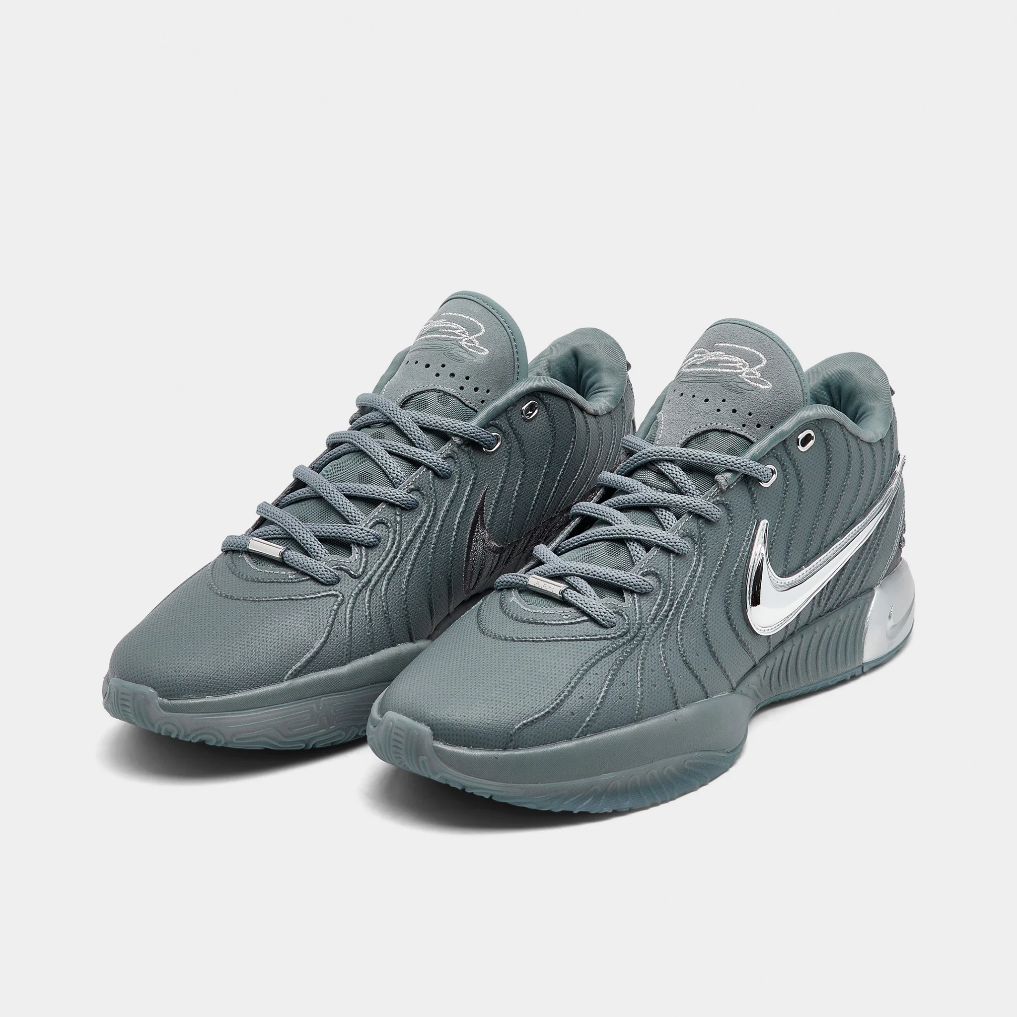 Nike LeBron 21 Cool Grey / Metallic Silver - Iron Grey