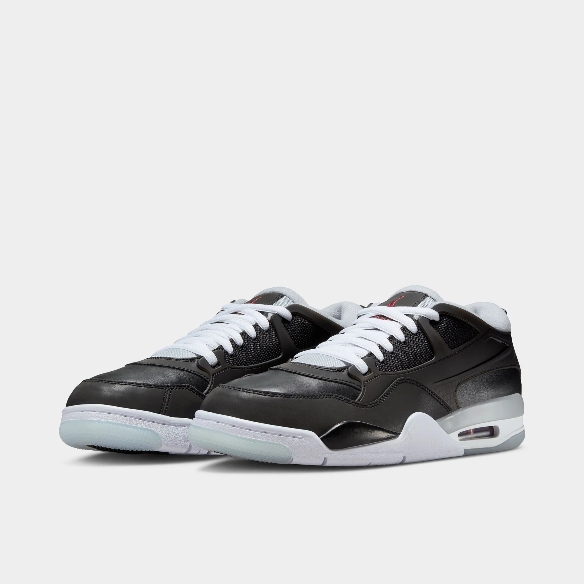 Jordan 4 RM PRM Black / Fire Red - Wolf Grey
