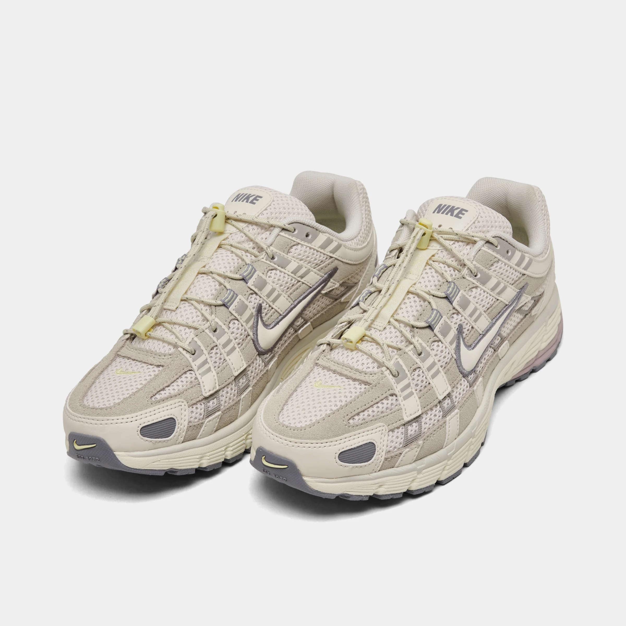 Nike Women's P-6000 PRM Light Bone / Platinum Violet - Cement Grey