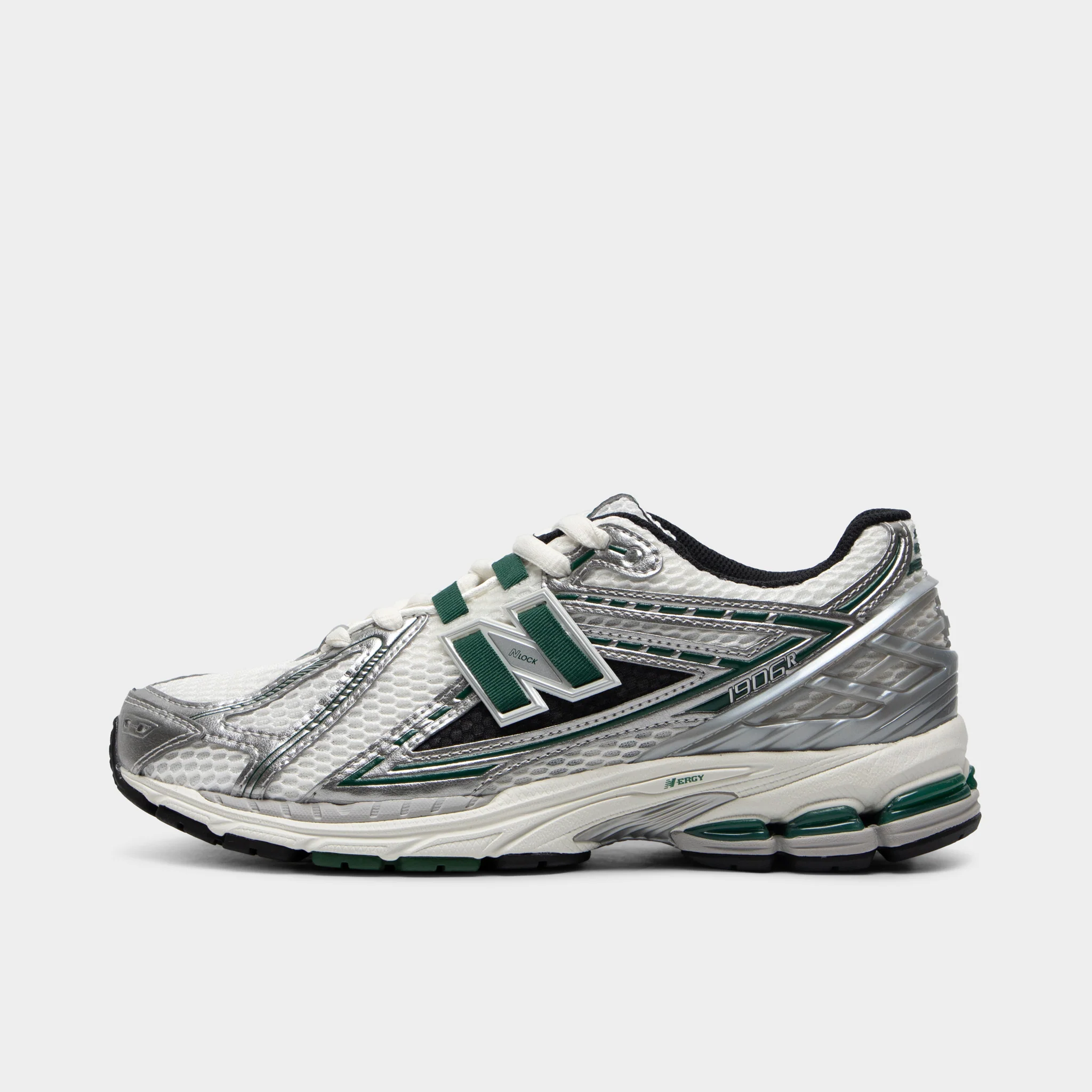 New Balance 1906 Silver Metallic / Night Watch Green