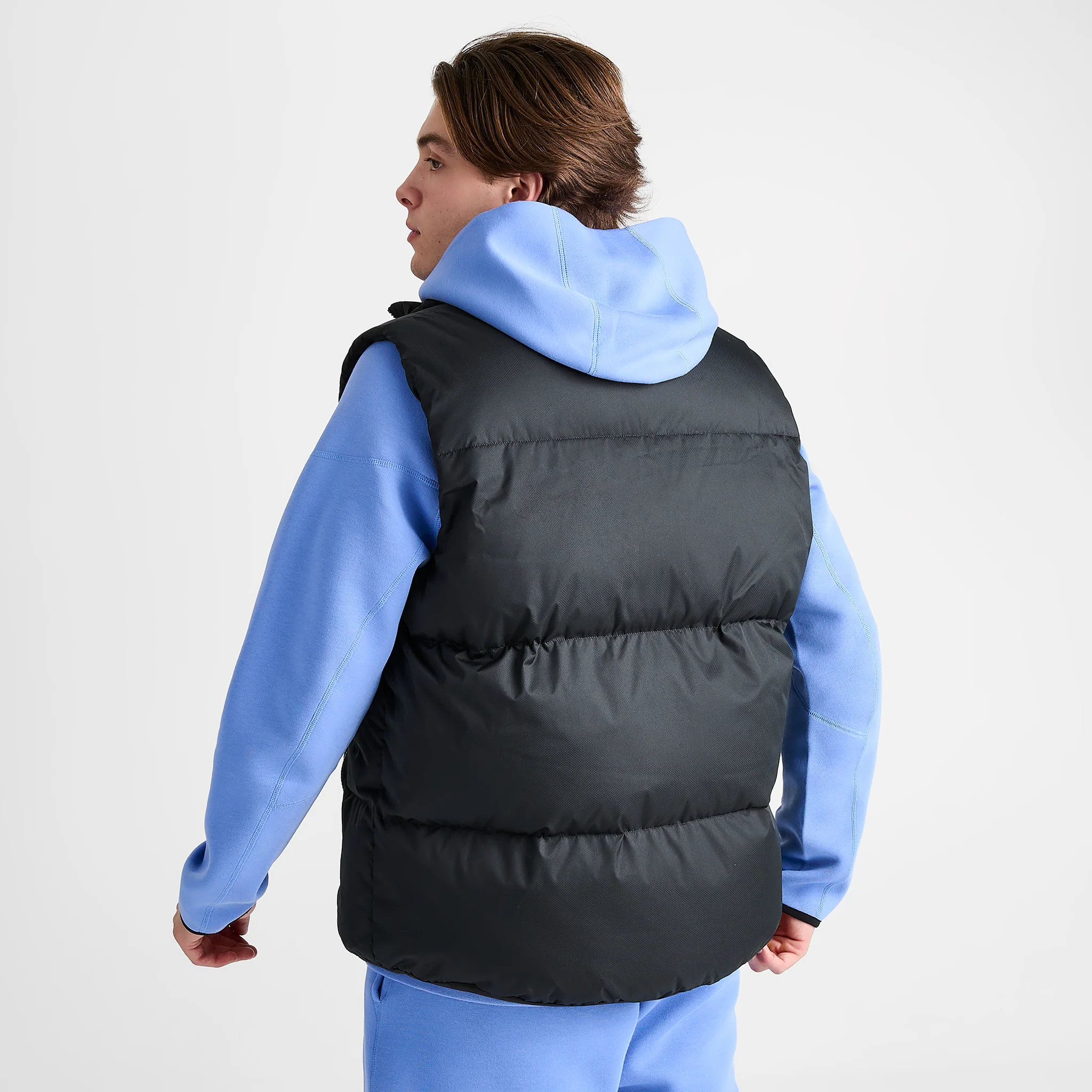 Nike Sportswear Club PrimaLoft Water-Repellent Puffer Vest Black / White