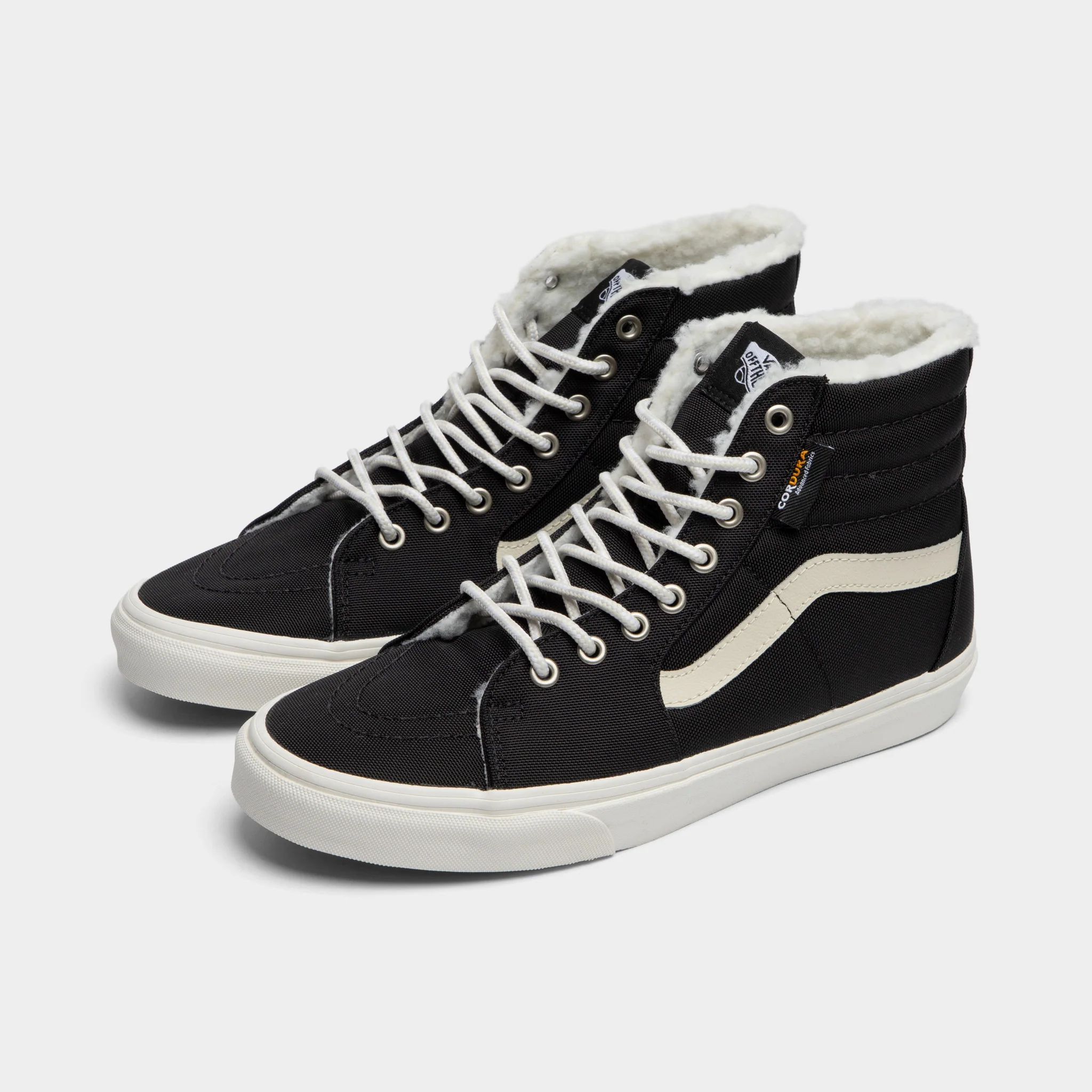 Vans Sk8-Hi Cordura Sherpa Black / Marshmallow