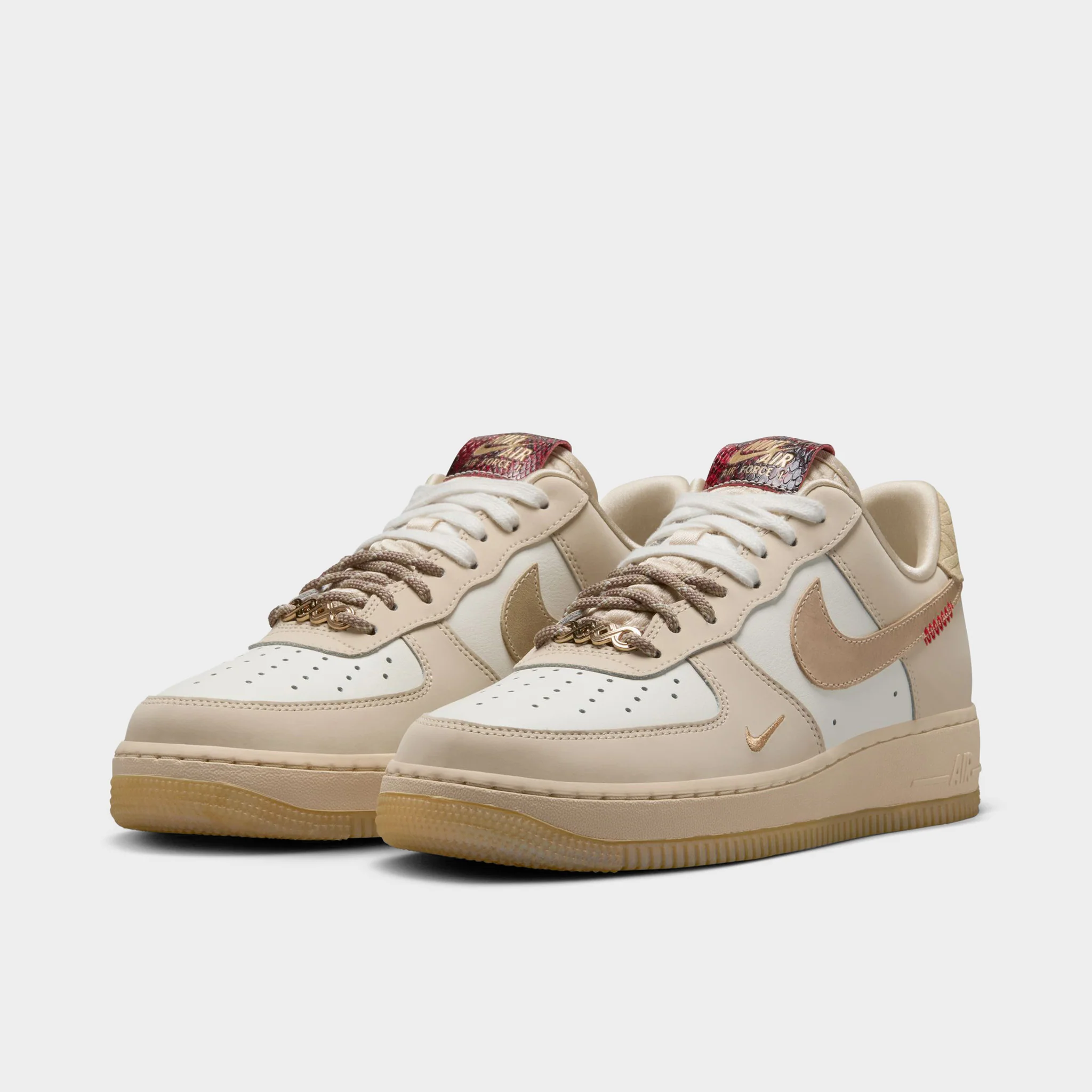 Nike Women's Air Force 1 '07 LX Sail / Team Gold - Light Khaki