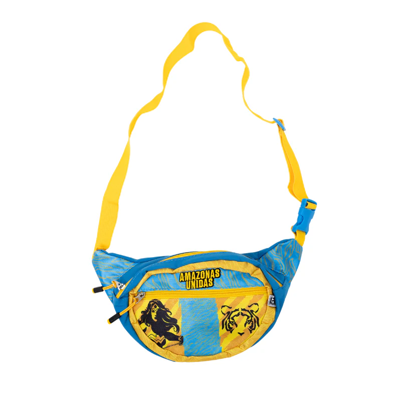 CANGURERA WONDER WOMAN X TIGRES AMARILLA