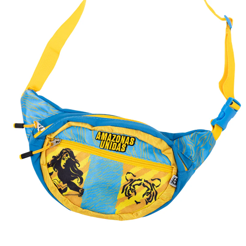 CANGURERA WONDER WOMAN X TIGRES AMARILLA